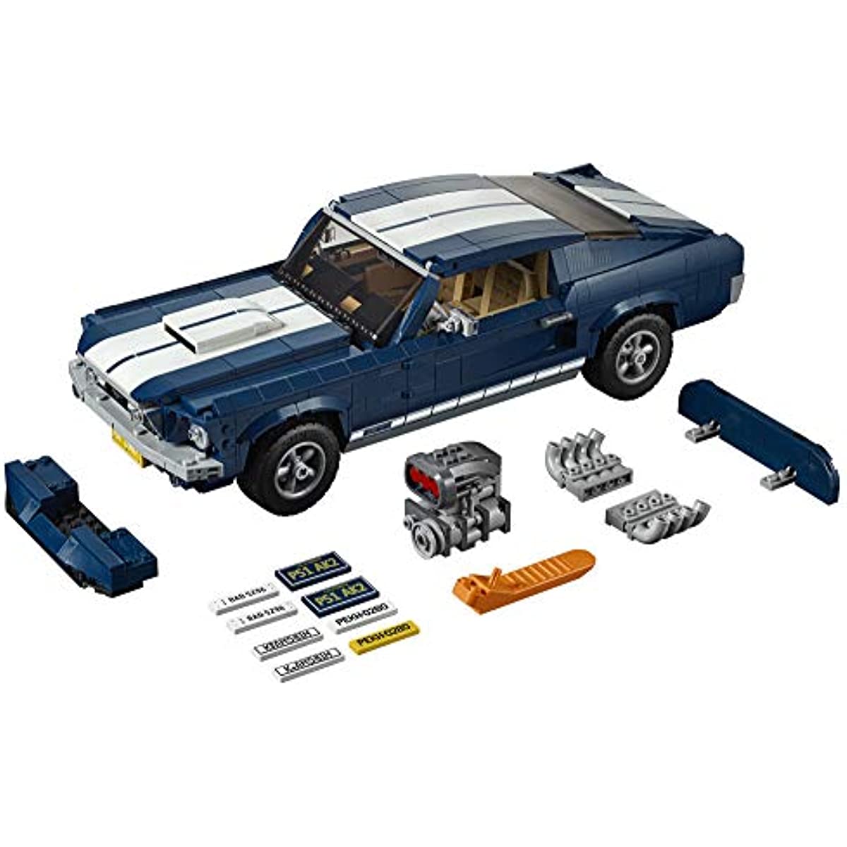 LEGO Creator Expert Ford Mustang 10265 Building Toy Set for Adults (1471 Pieces)