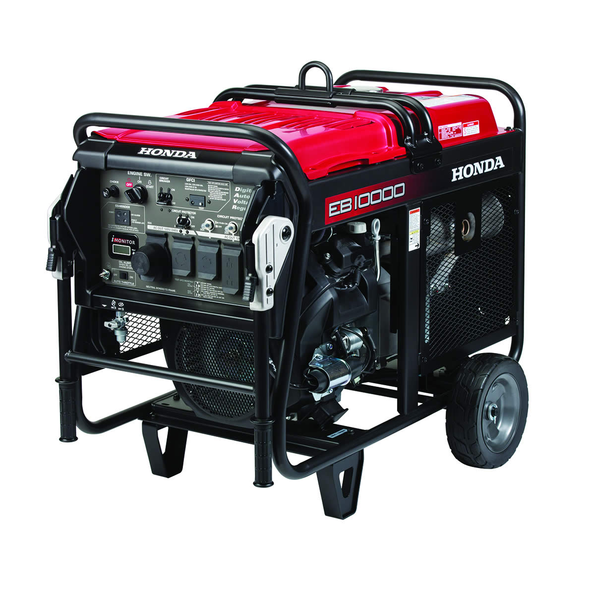 Honda EB10000 10000 watt 120/240V industrial generator with CO-MINDER™