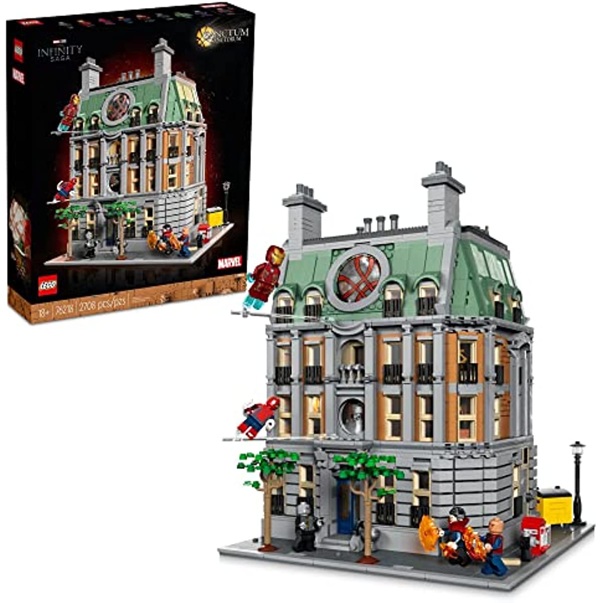 LEGO Marvel Sanctum Sanctorum 76218 Building Set for Adults (2,708 Pieces), 18.9 x 22.91 x 4.88 inches
