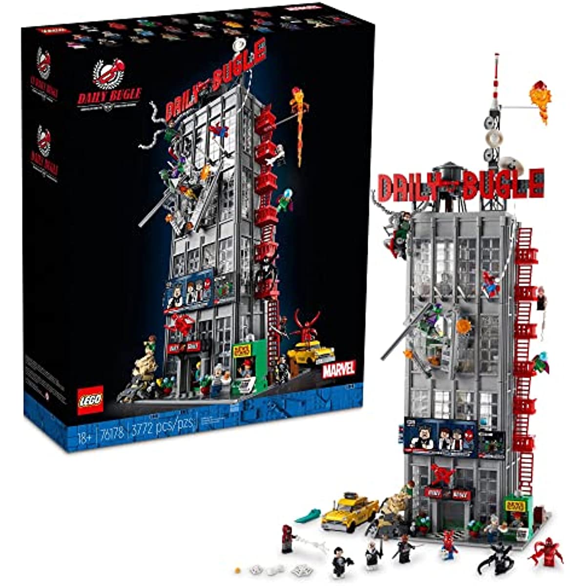 LEGO Marvel Super Heroes Daily Bugle 76178 Building Set for Adults (3772 Pieces)