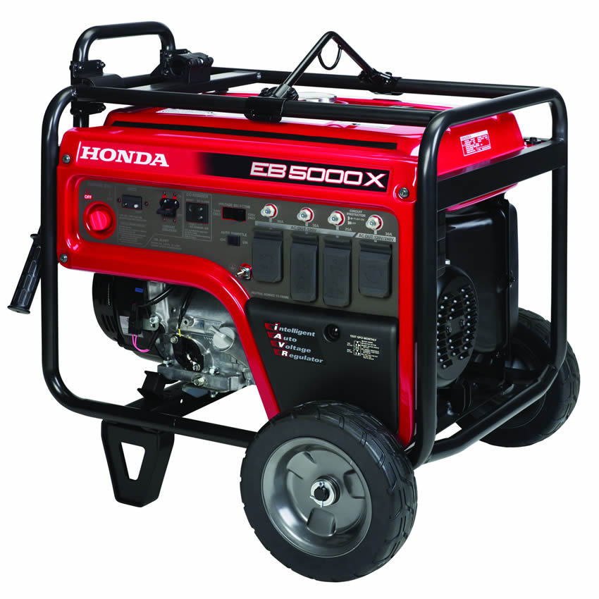 Honda EB5000 5000 watt 120/240V industrial generator with CO-MINDER™