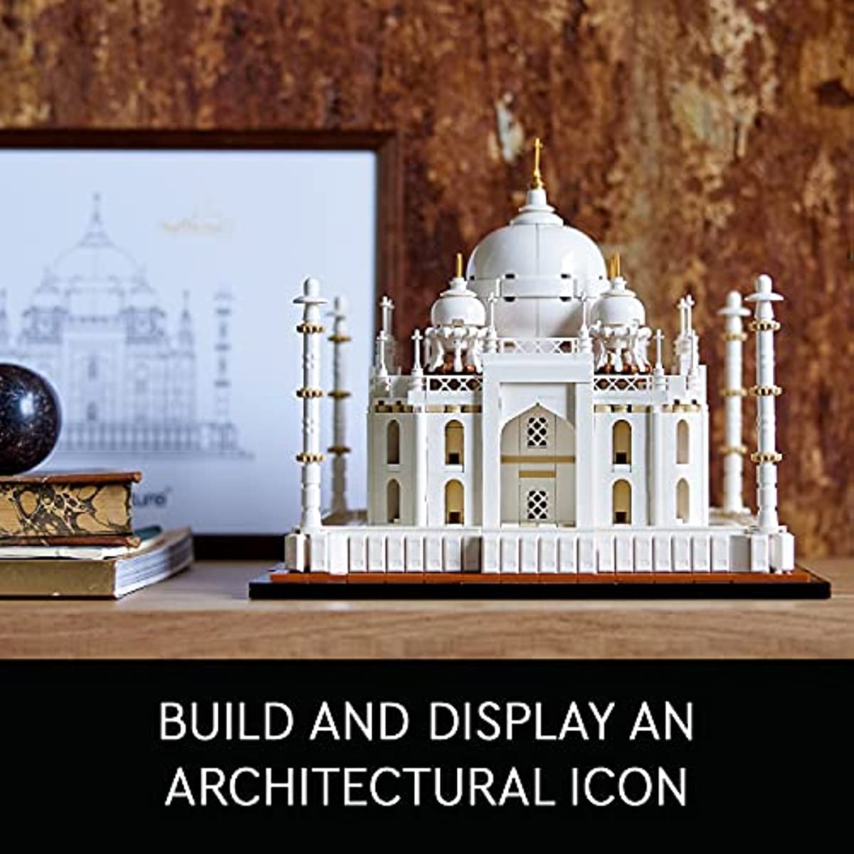 LEGO Architecture Taj Mahal 21056 Building Set for Adults (2022 Pieces)