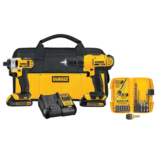 DEWALT 20V MAX* 3-Tool Combo Kit