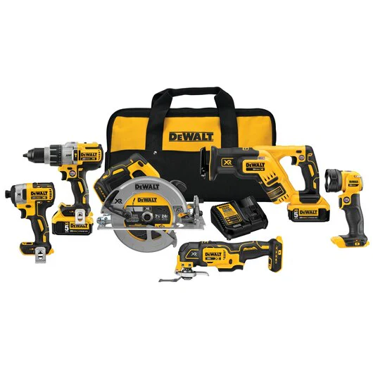 DEWALT 20V MAX* 6-Tool Combo Kit