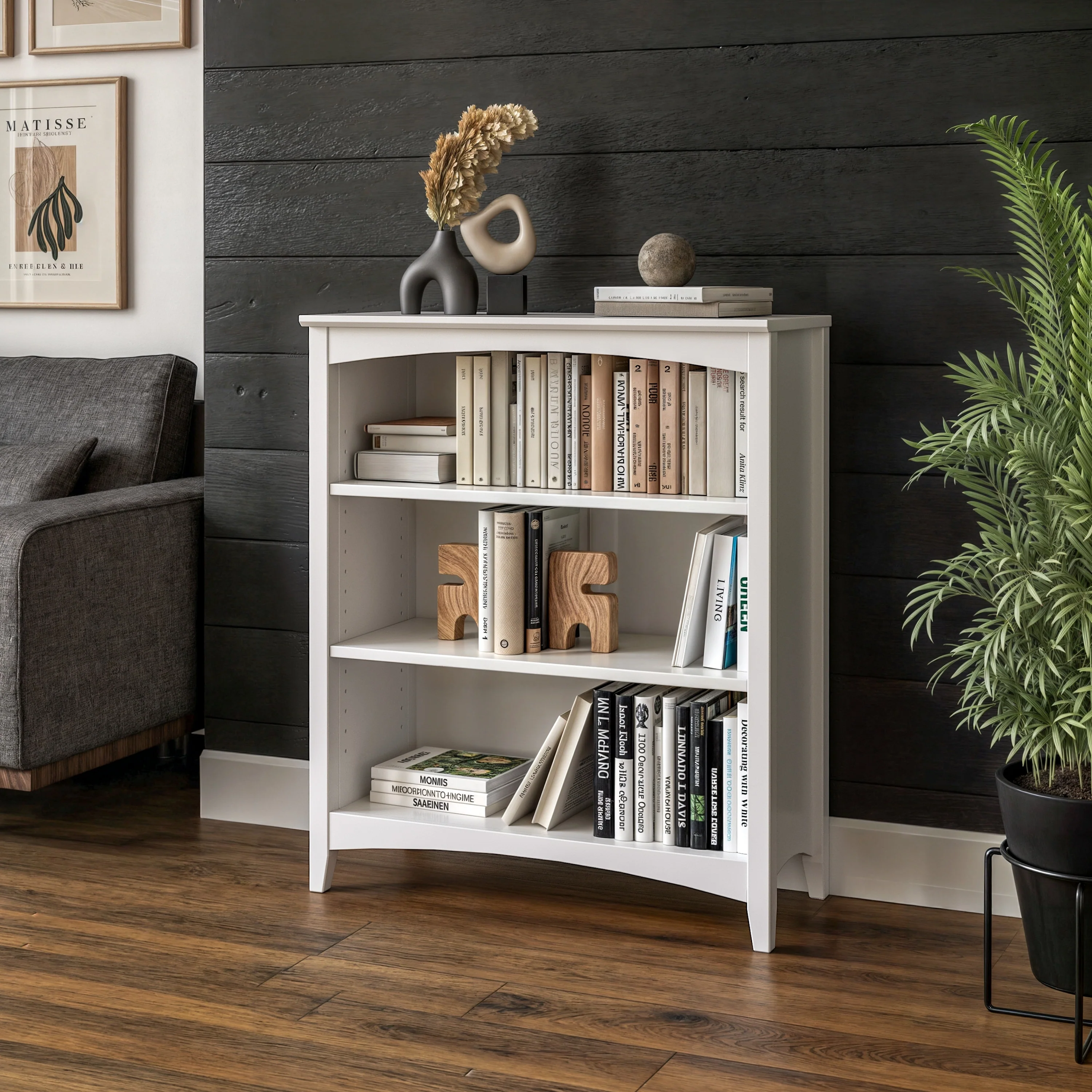 Shaker Style Bookcase - 36
