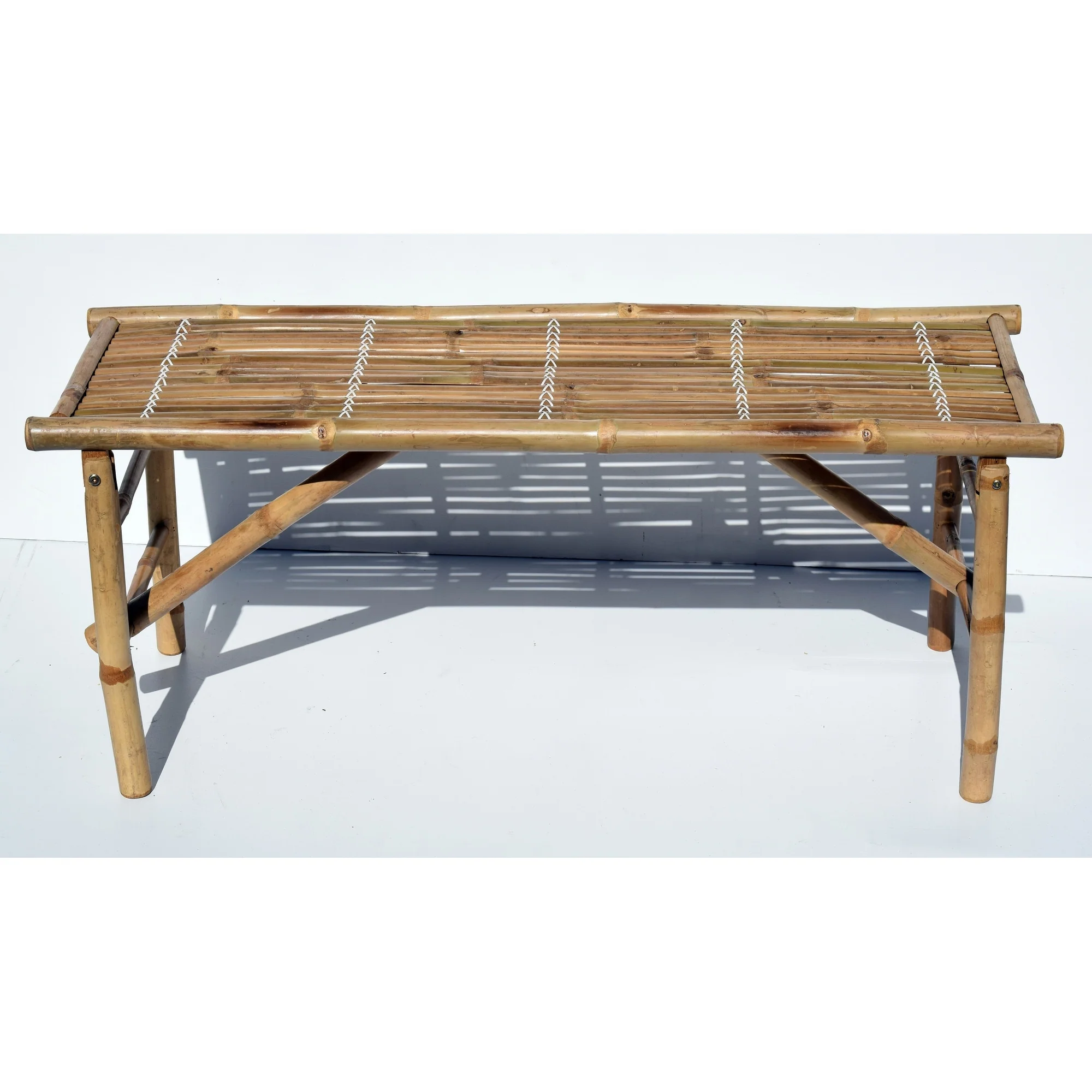 Bamboo Folding Bench