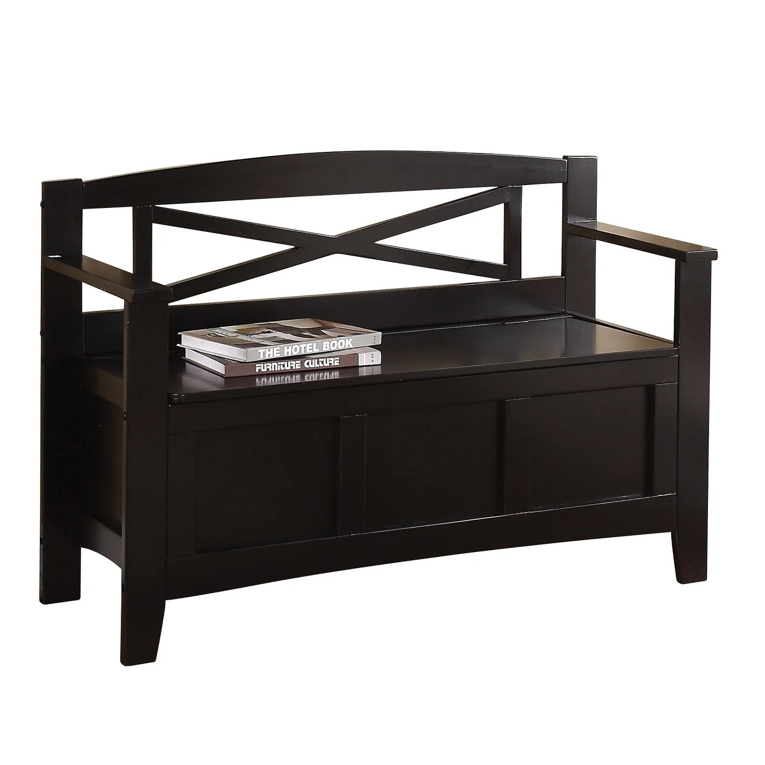 Entryway Bench with Flip Up Storage