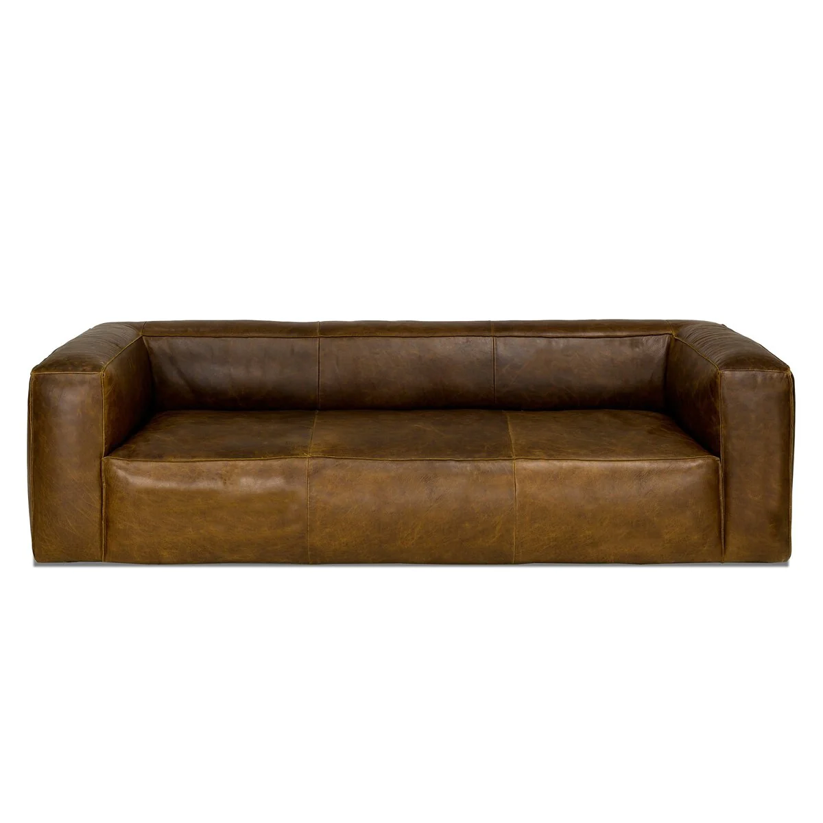 Cooper Brown Leather Sofa