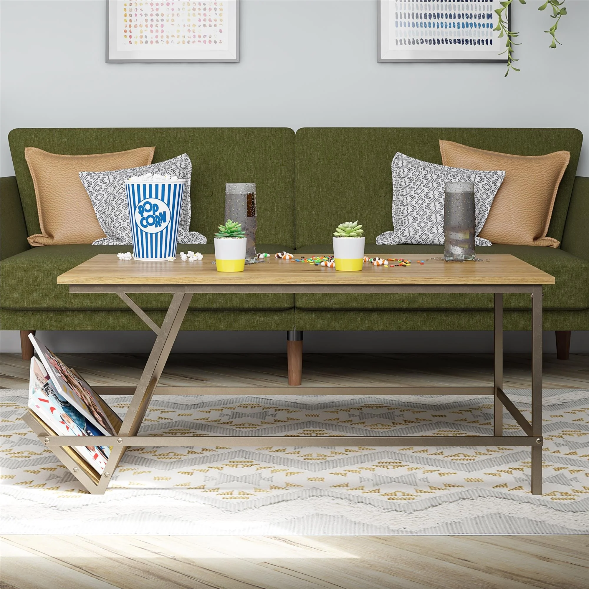 The Novogratz Regal Coffee Table