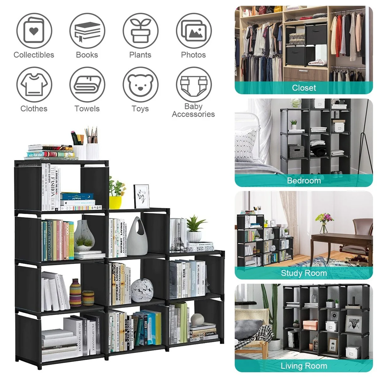 9-Cube Storage Organizer