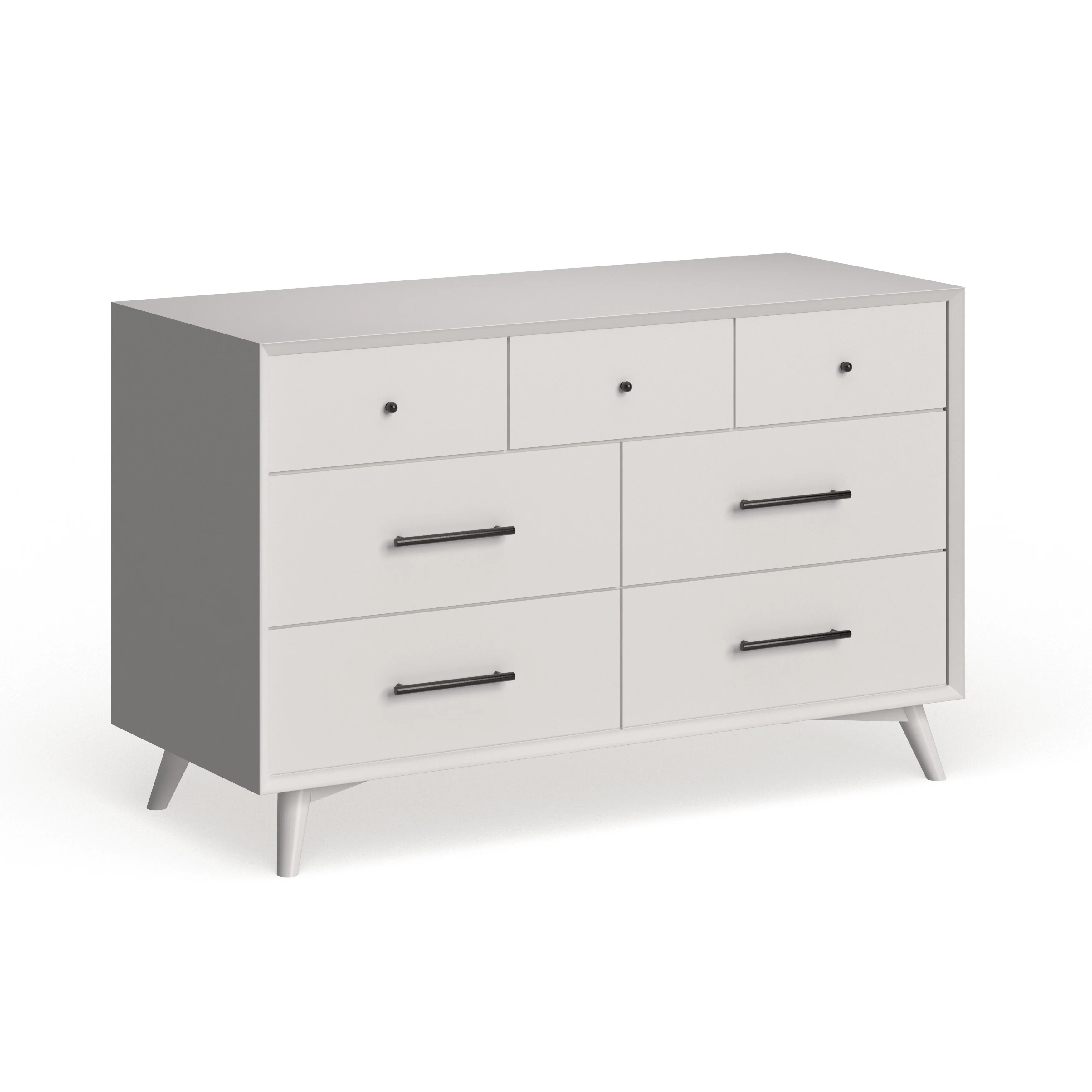 Alpine Flynn Mid-century 7-drawer Dresser