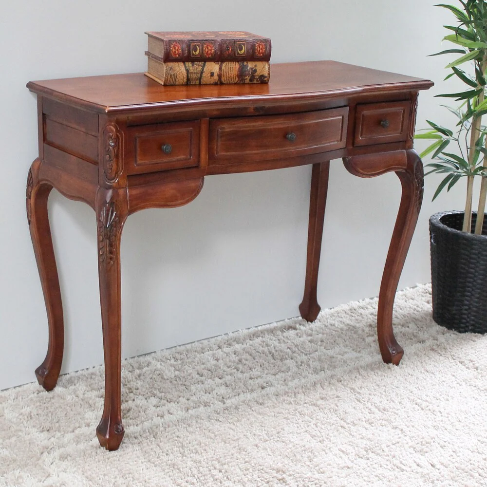 Windsor Carved Wood Vanity