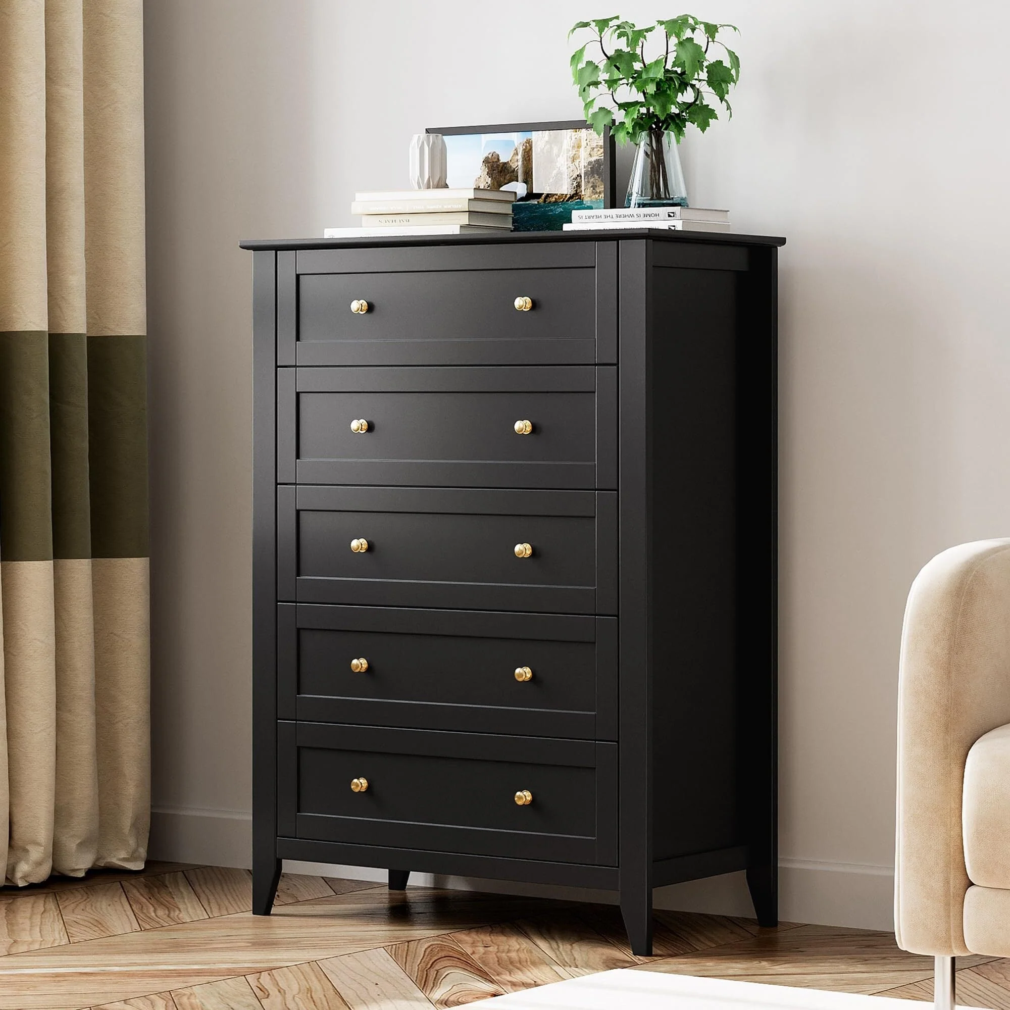 5 Drawer Dresser for Bedroom
