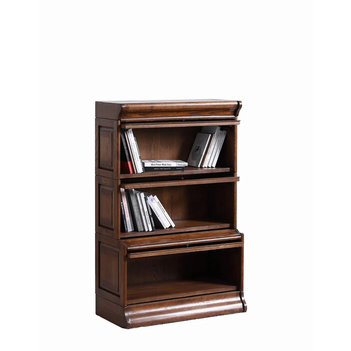 Mission 3 Stack Oak Barrister Bookcase