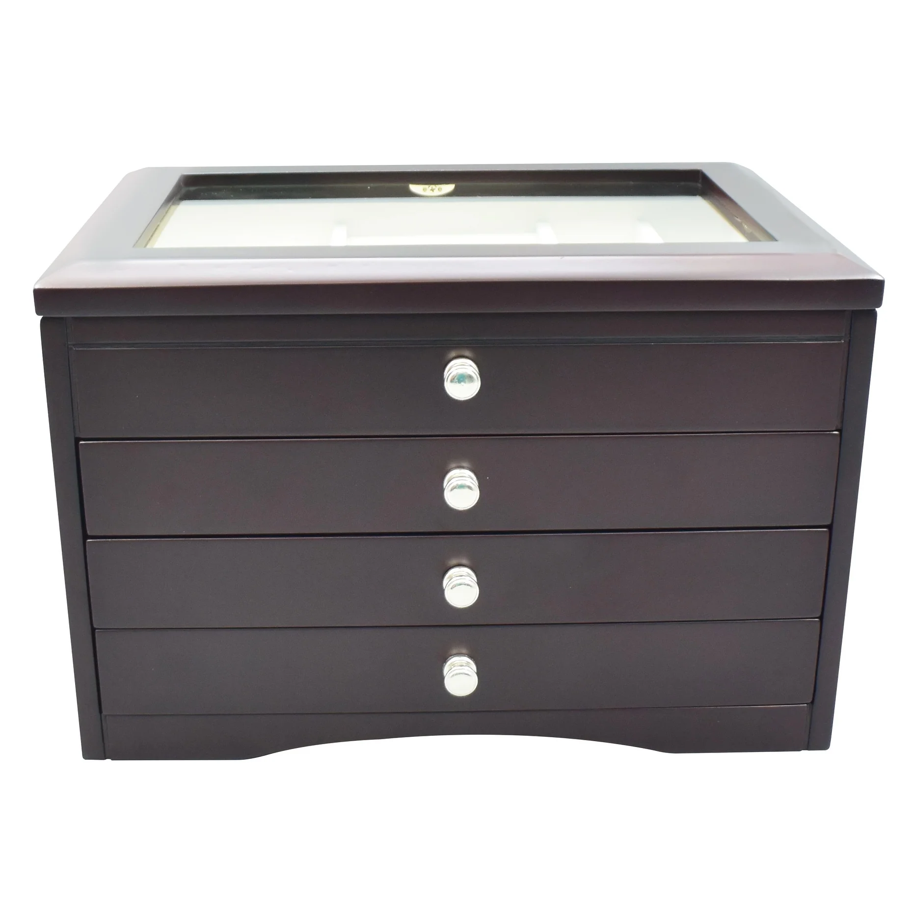 Elegant Java Wood Jewelry Box
