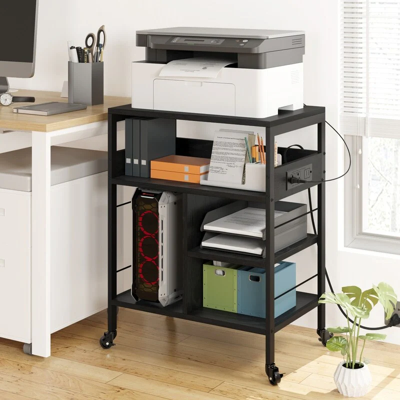 Large 4 Tier Printer Stand