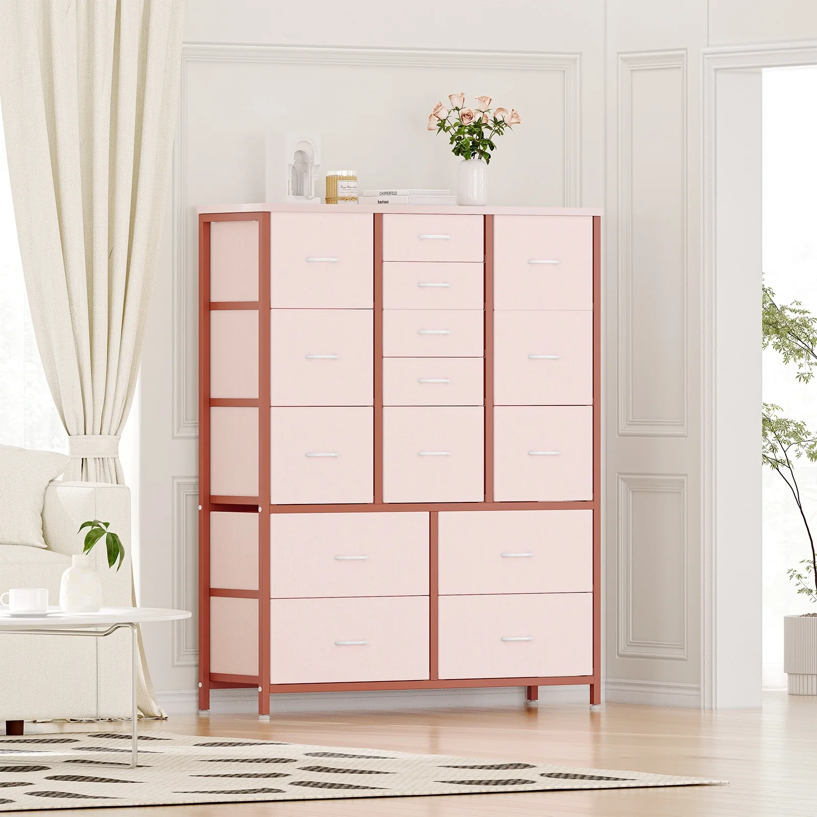 Dresser for Bedroom with 15 Drawers