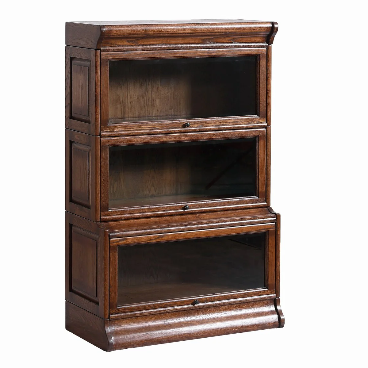 Mission 3 Stack Oak Barrister Bookcase