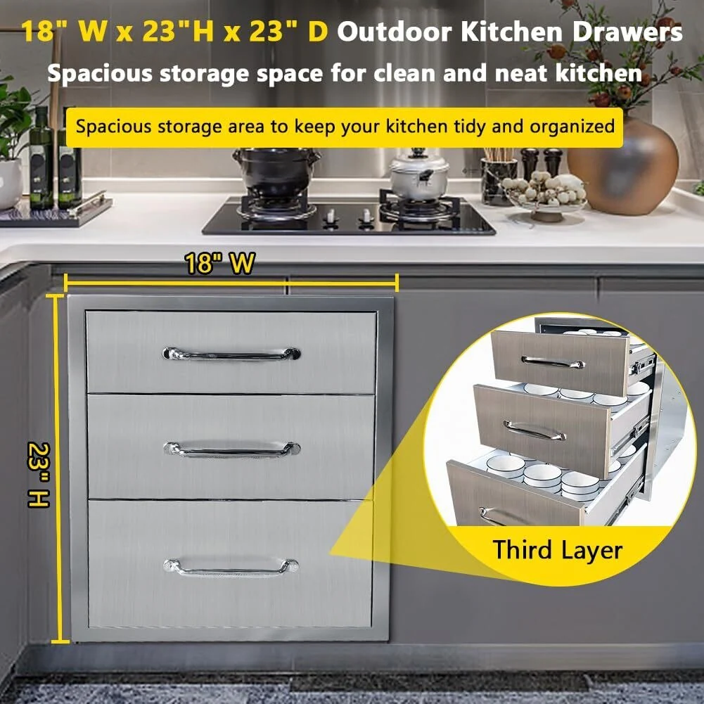 Outdoor Kitchen Drawer