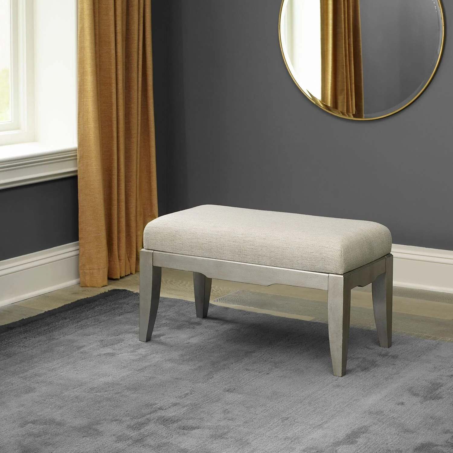 Montage Platinum Vanity Bench