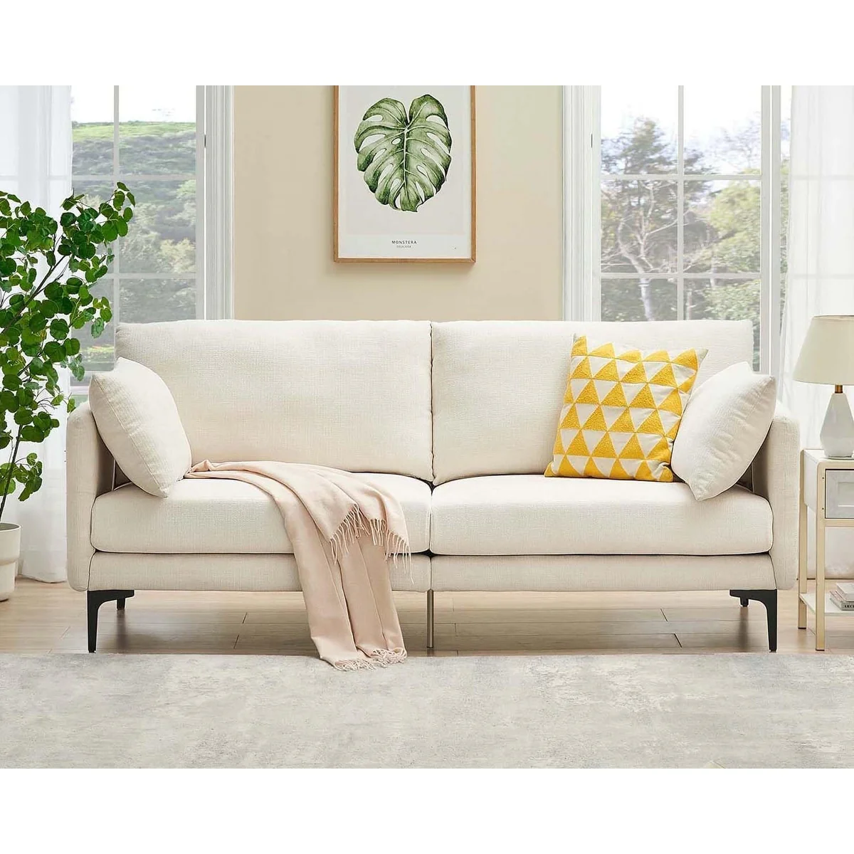 78 Inch Sofa, 3 Seater Sofa