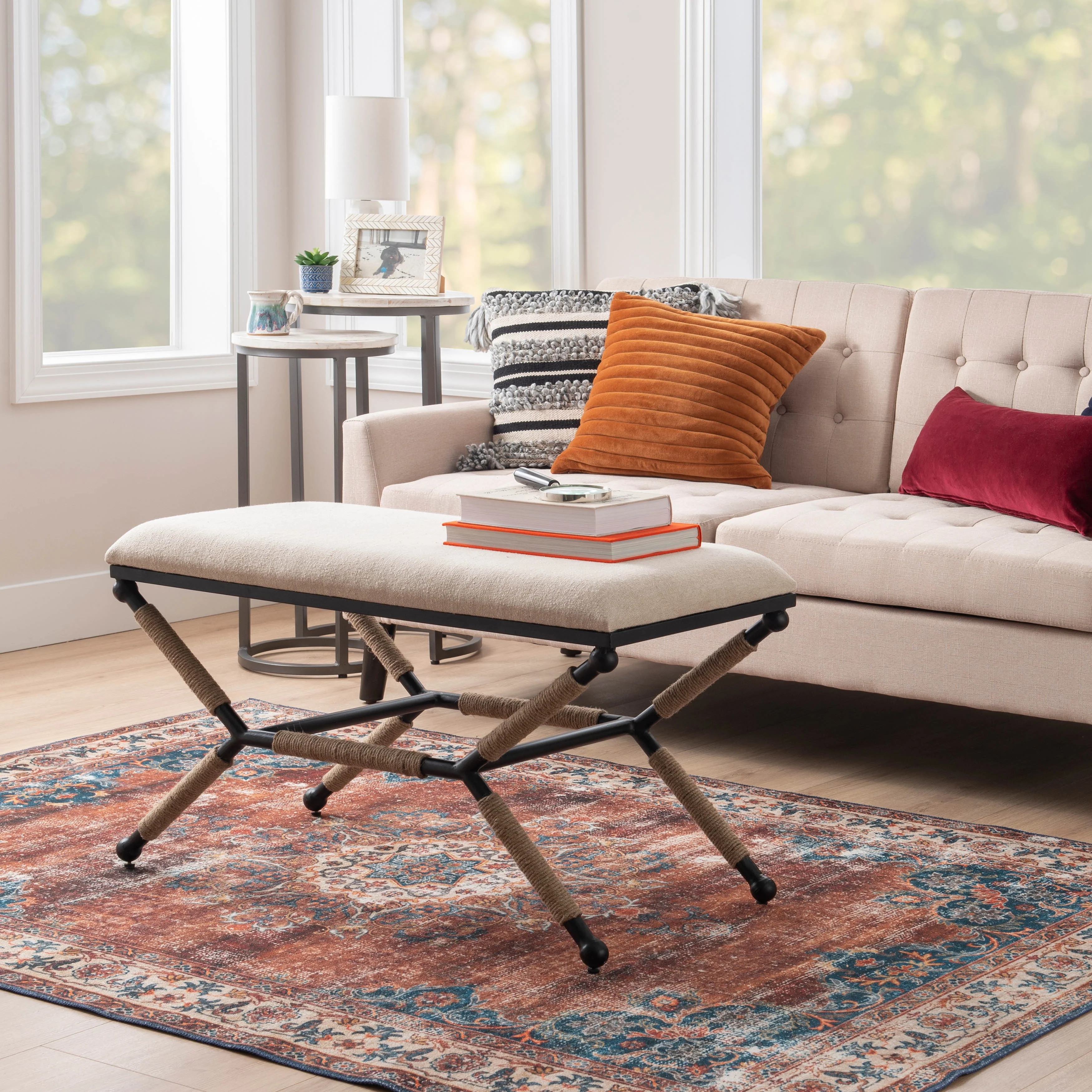 Ella Boho Campaign Bench