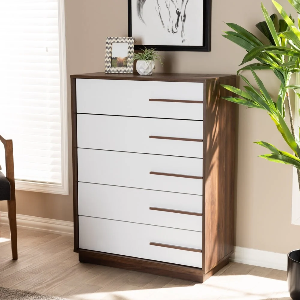 Mid-Century Modern 5-Drawer Chest