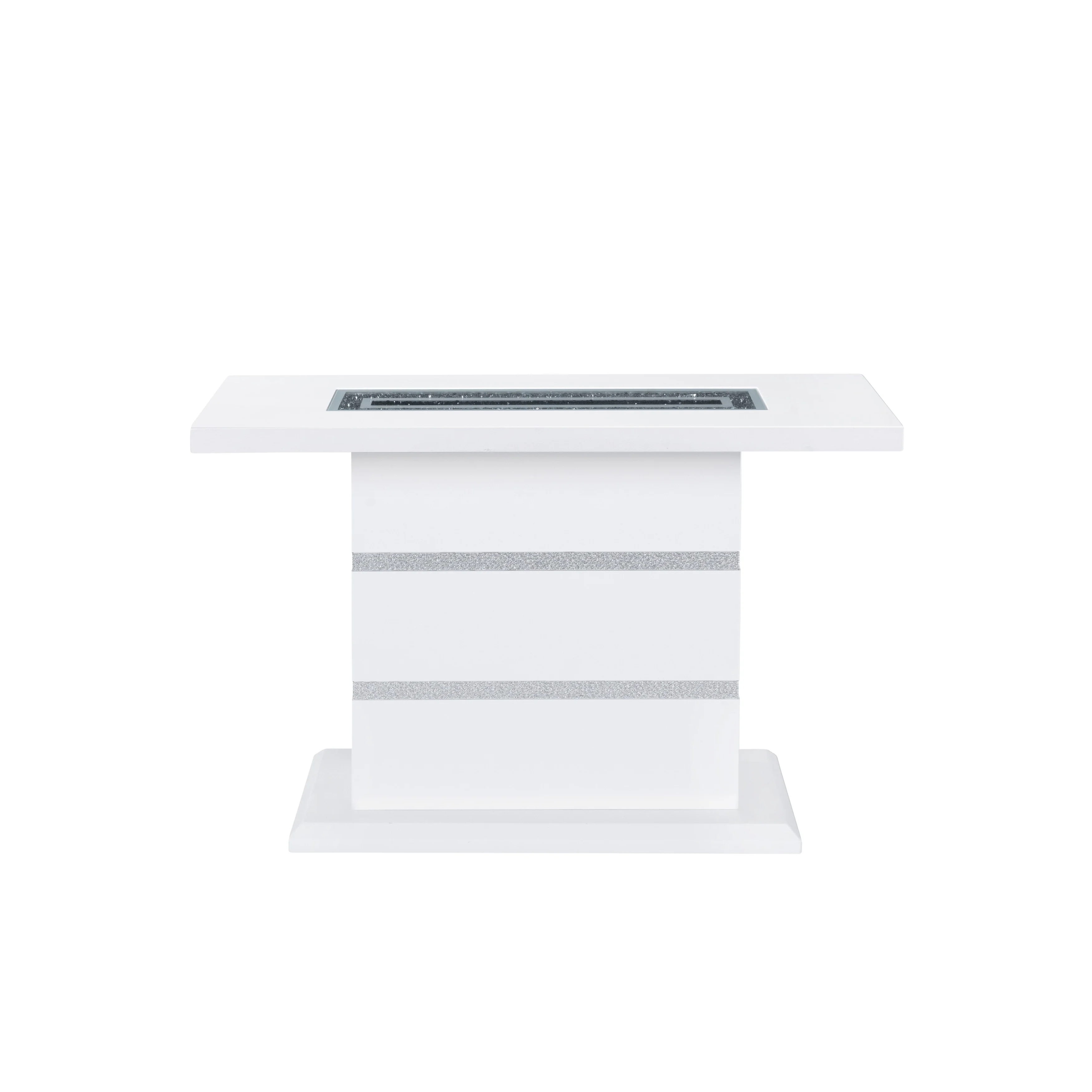 Ariya White Console Table