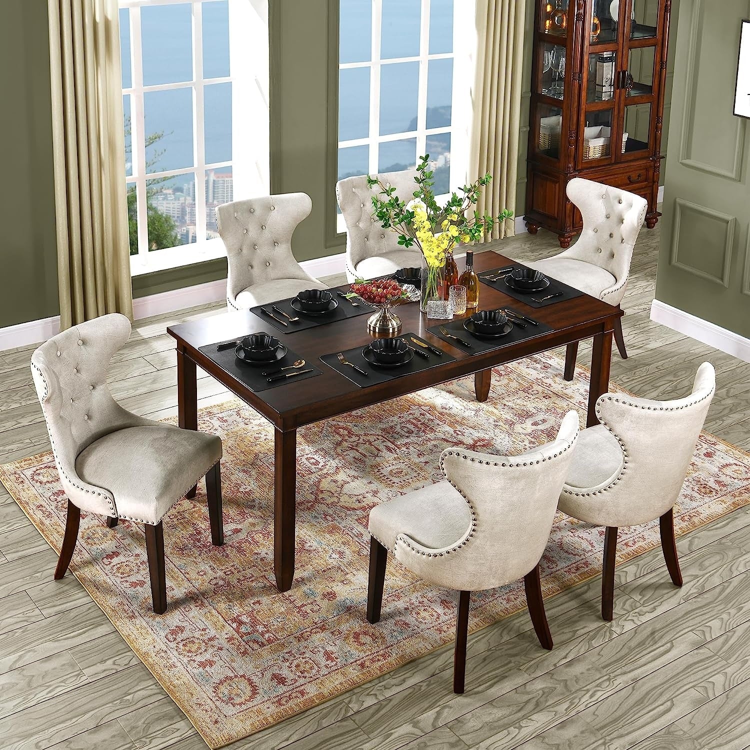 Dining Chairs Set of 2