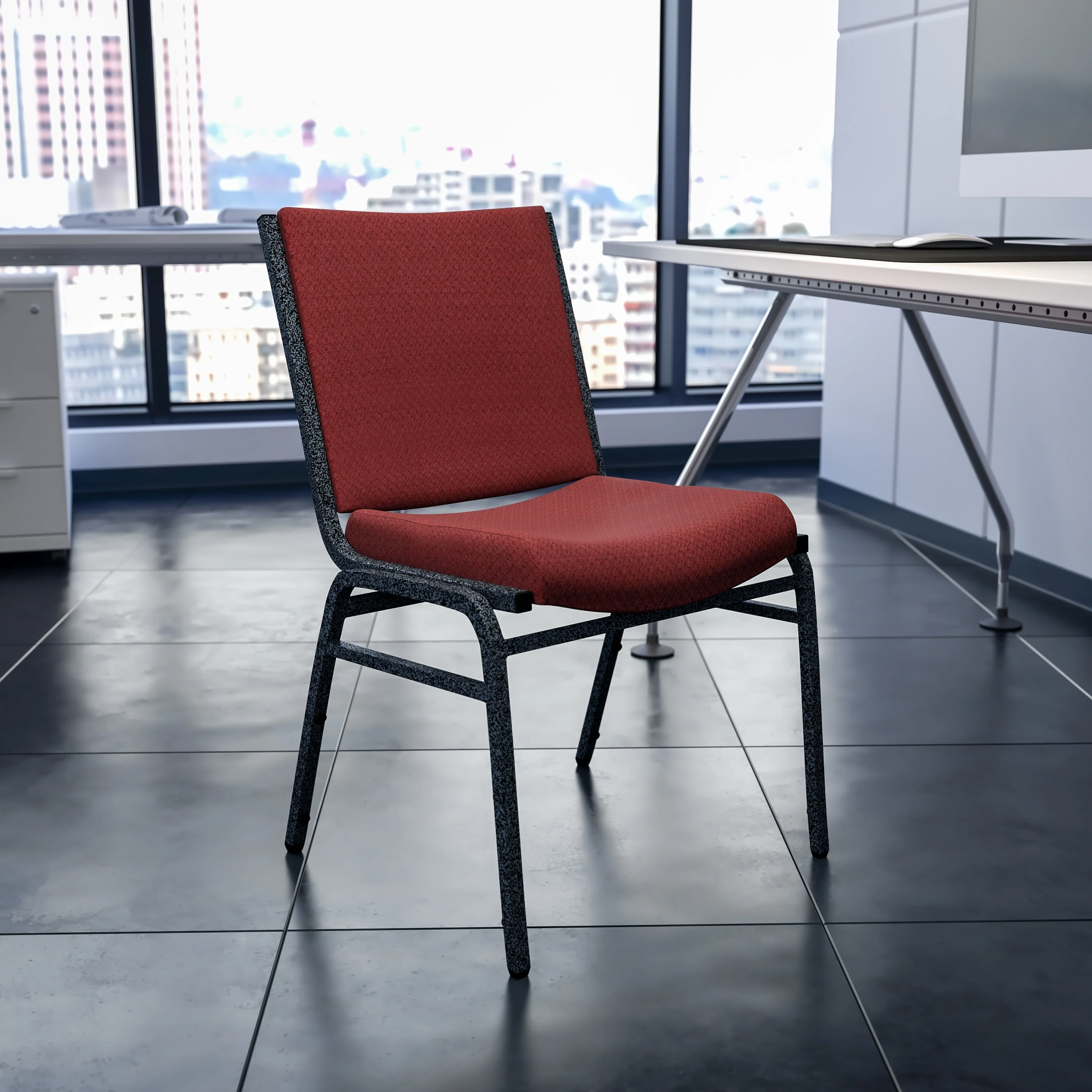 4 Pack Heavy Duty Stack Chair