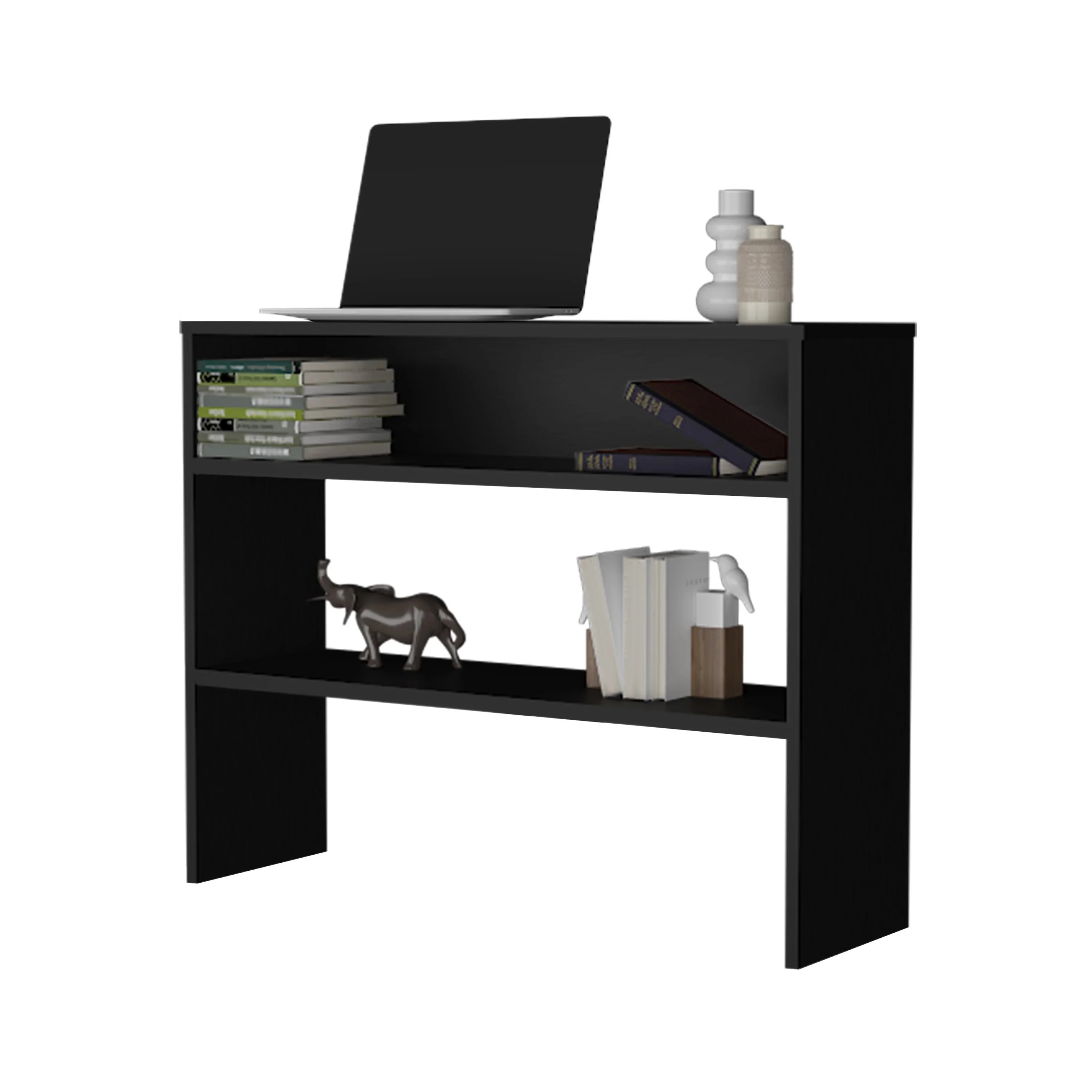 Console Table with Open Storage