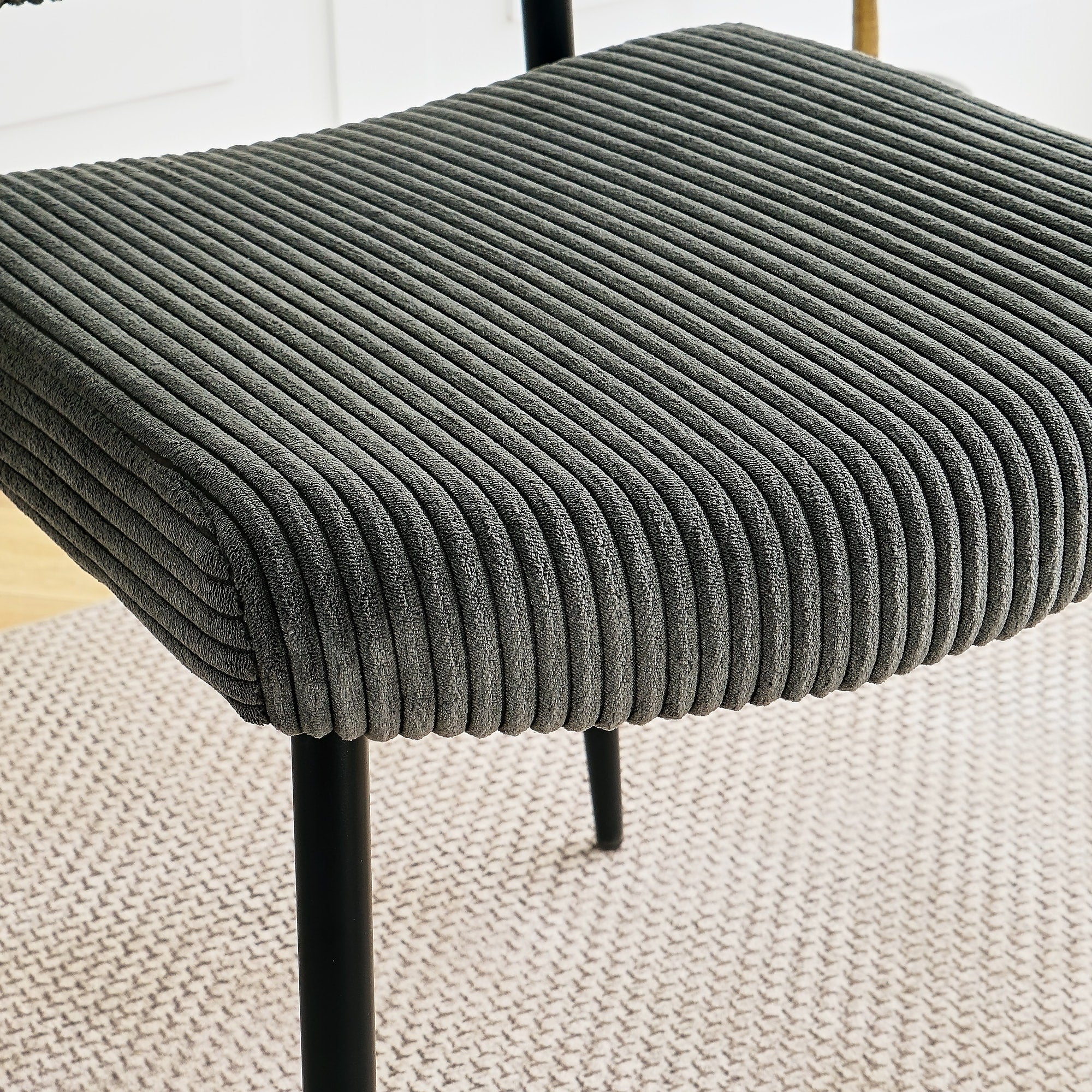Modern Grey Simple Dining Chair