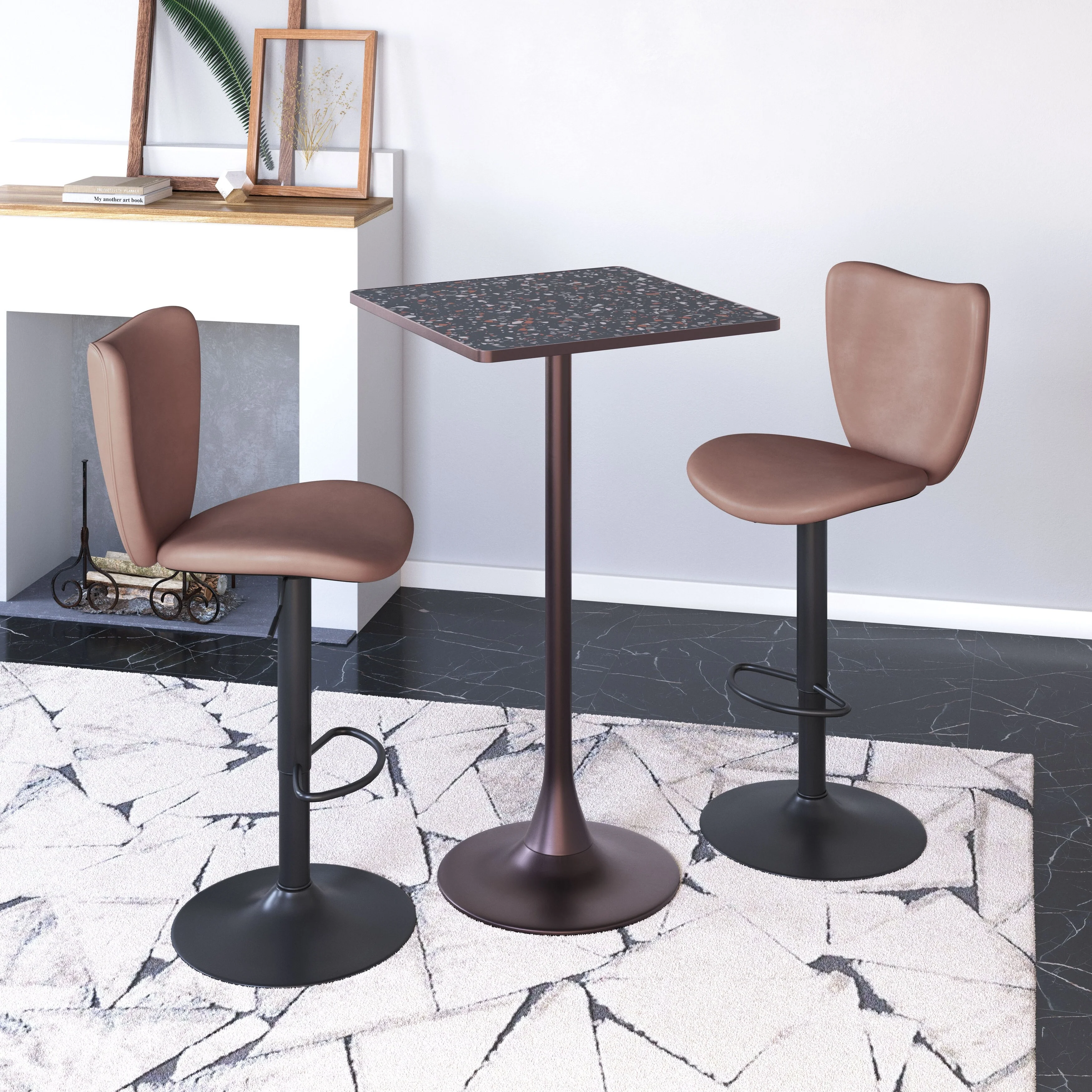 Elevate Barstool Brown