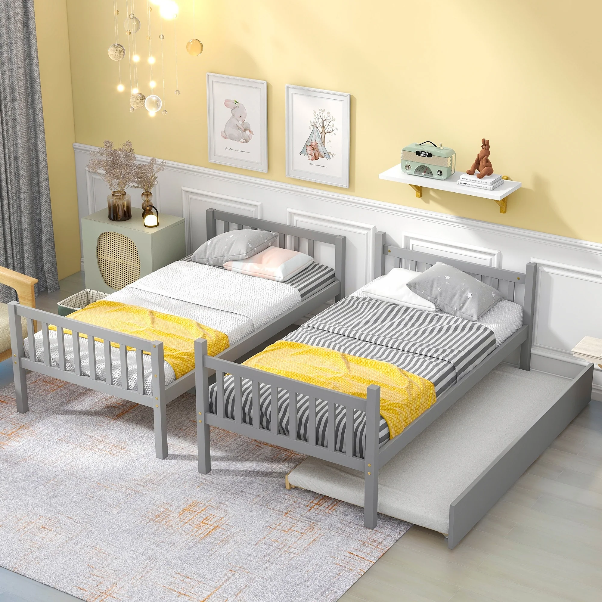 Bunk Beds with Trundle