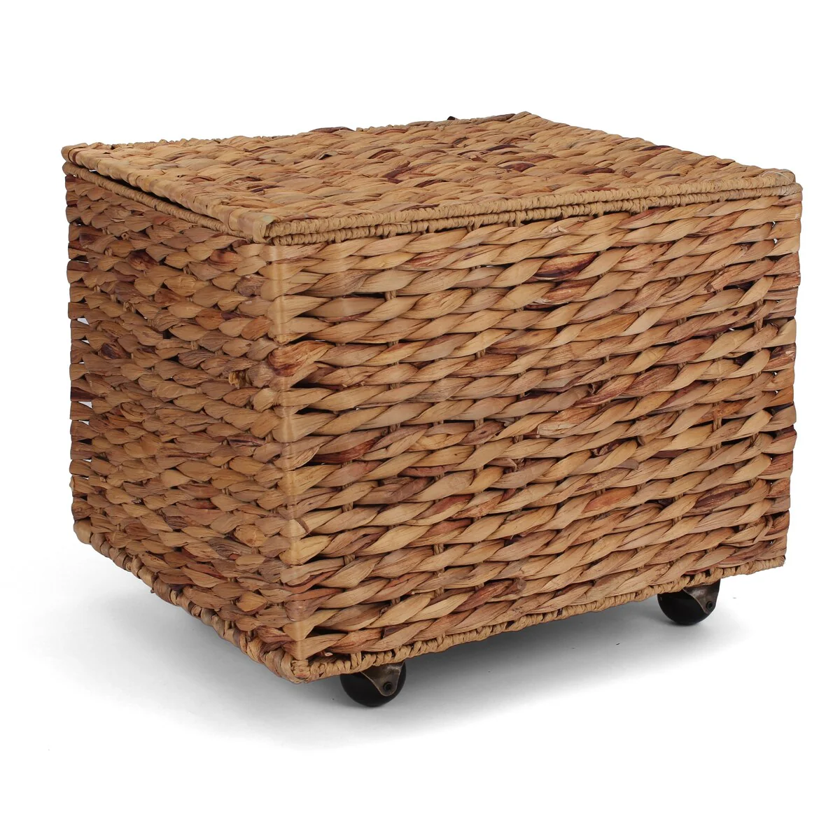 Seagrass Rolling File Cabinet
