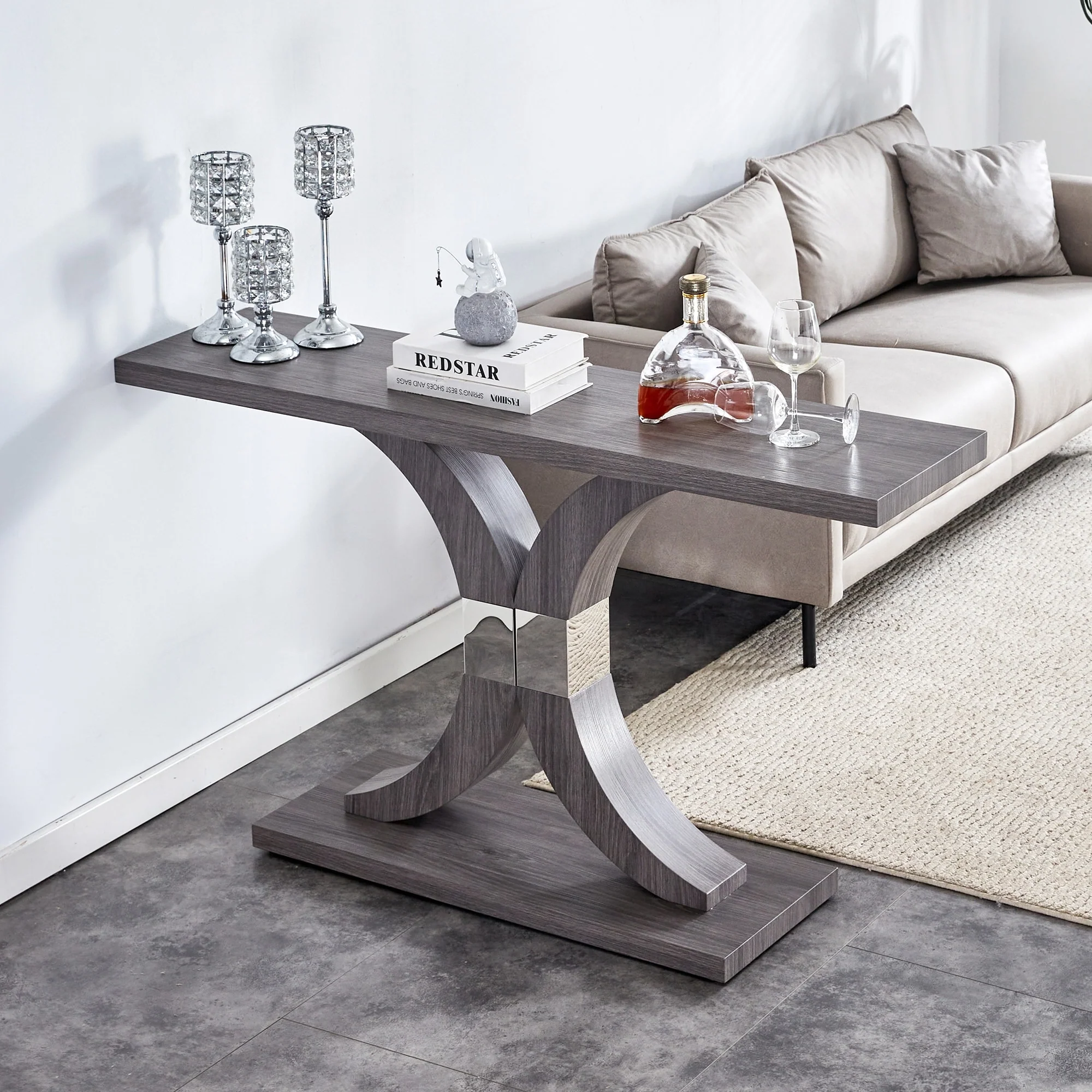 Console Tables with Bottom Plate