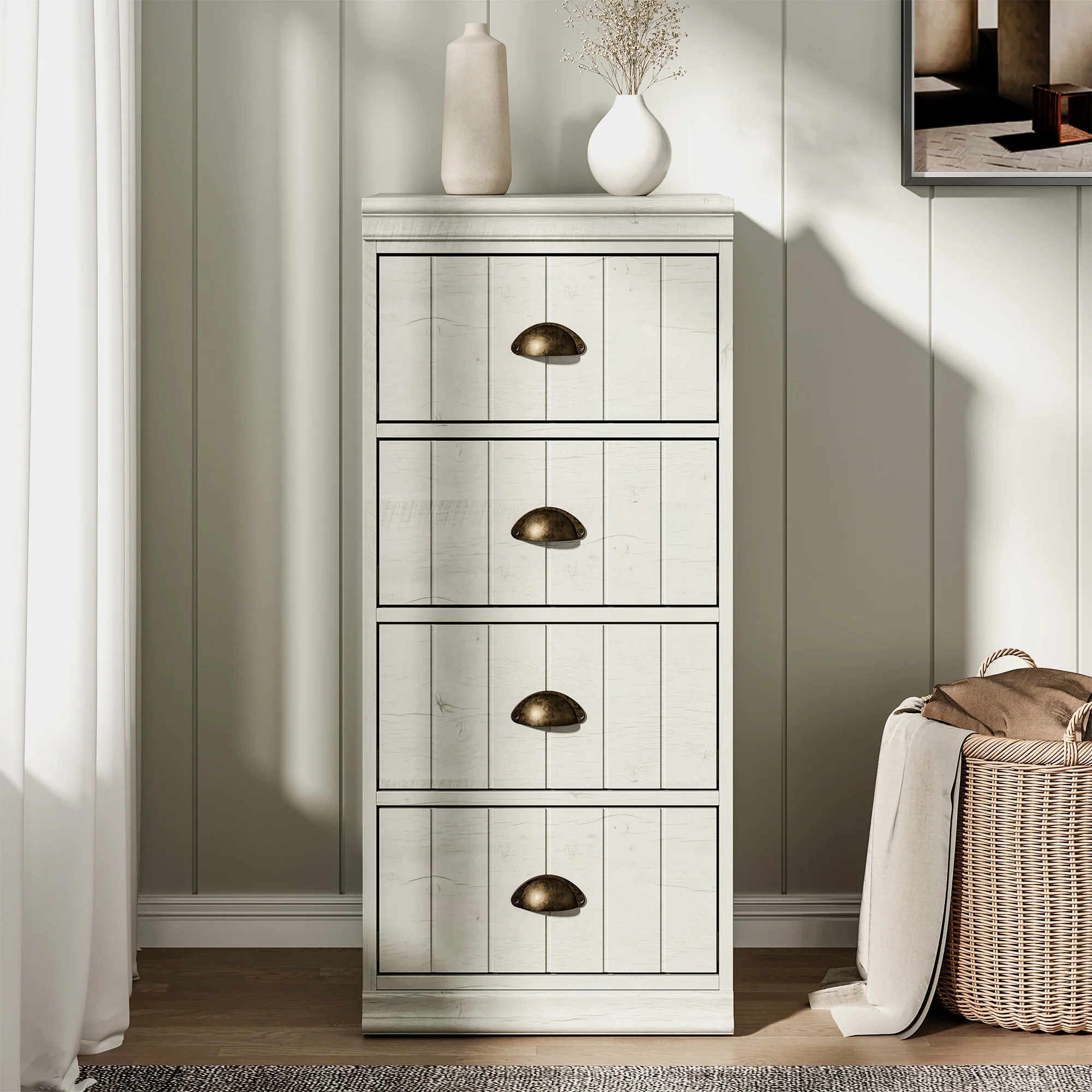 4-Drawer Dresser for Bedroom