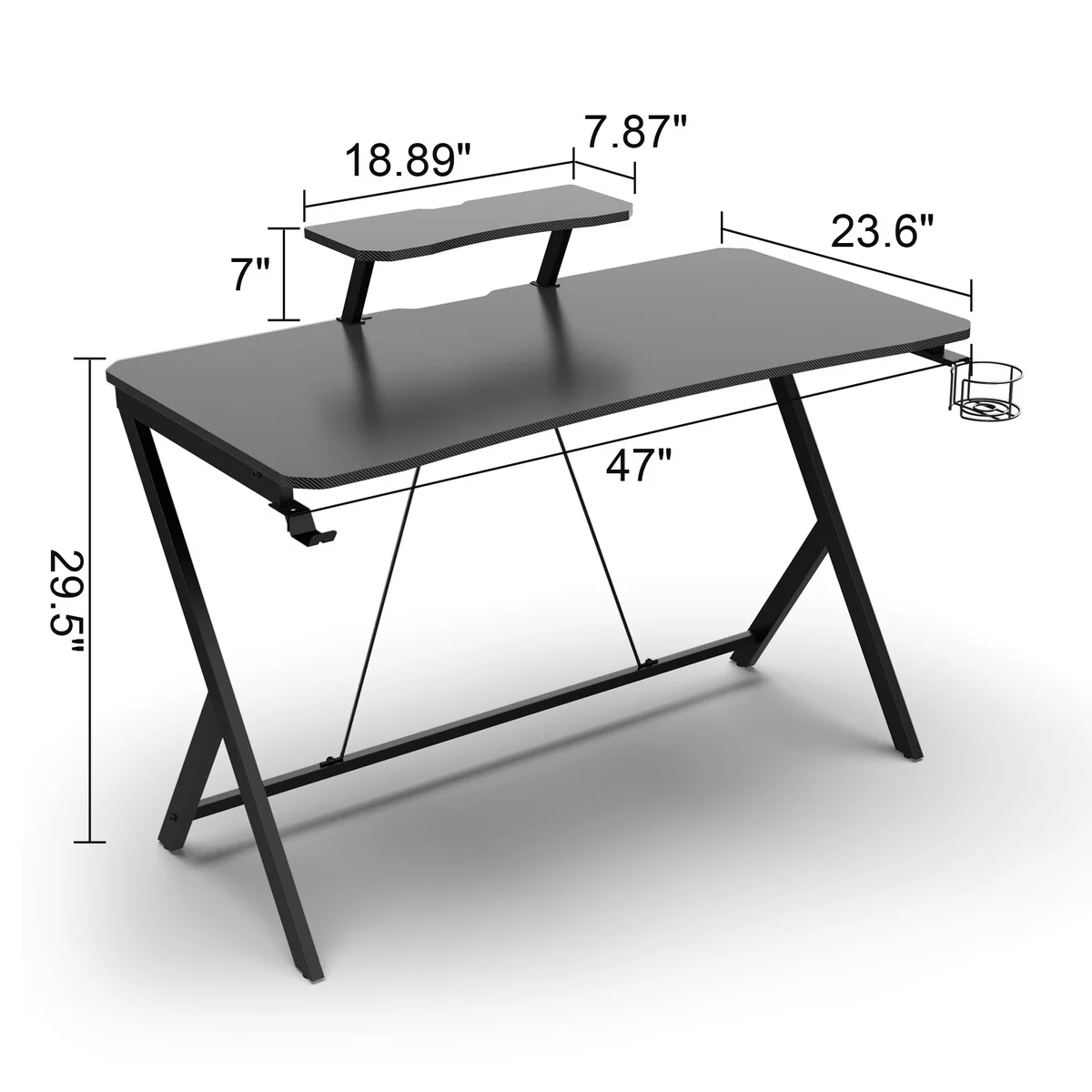 Gaming Table Height Adjustable