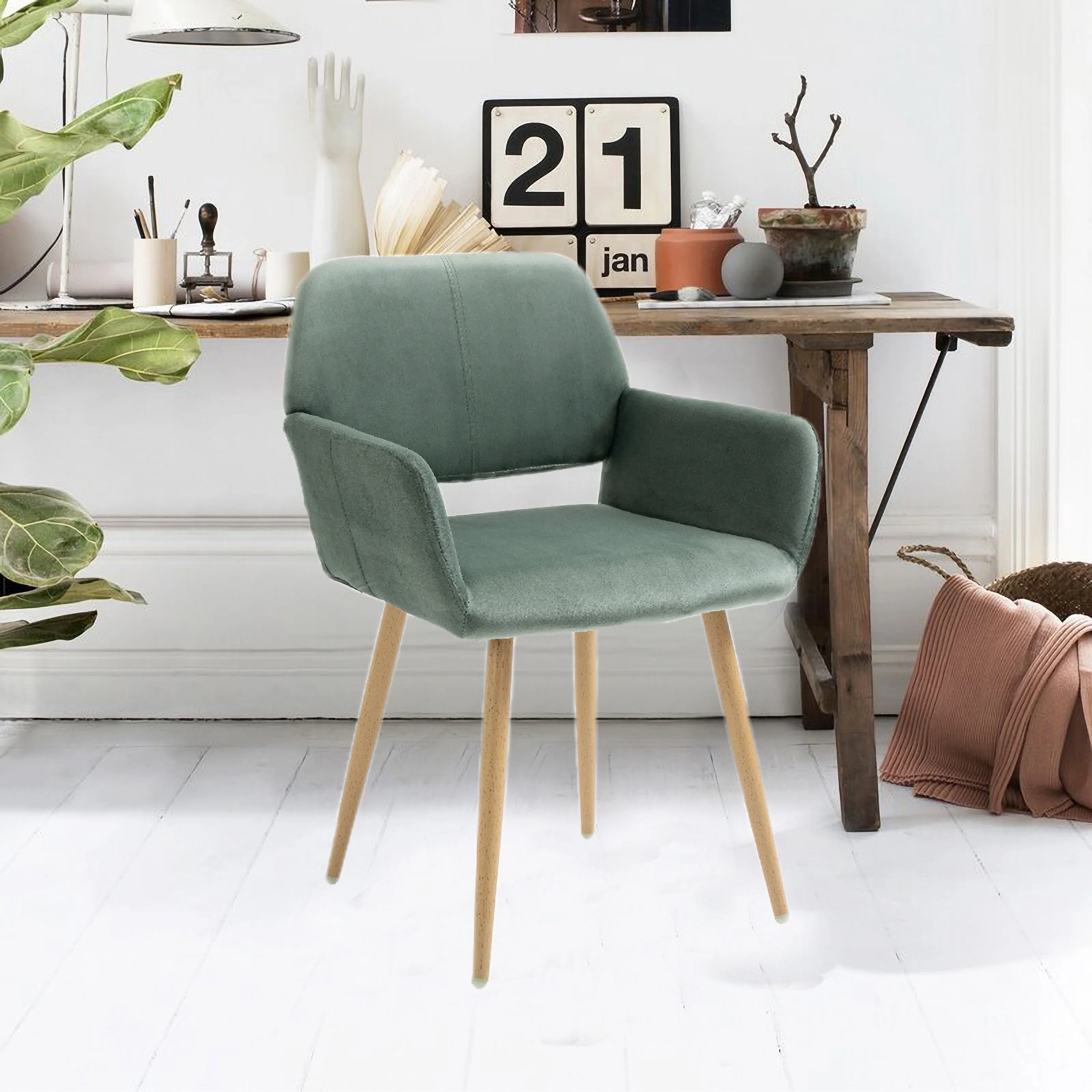 Velvet Desk Chair