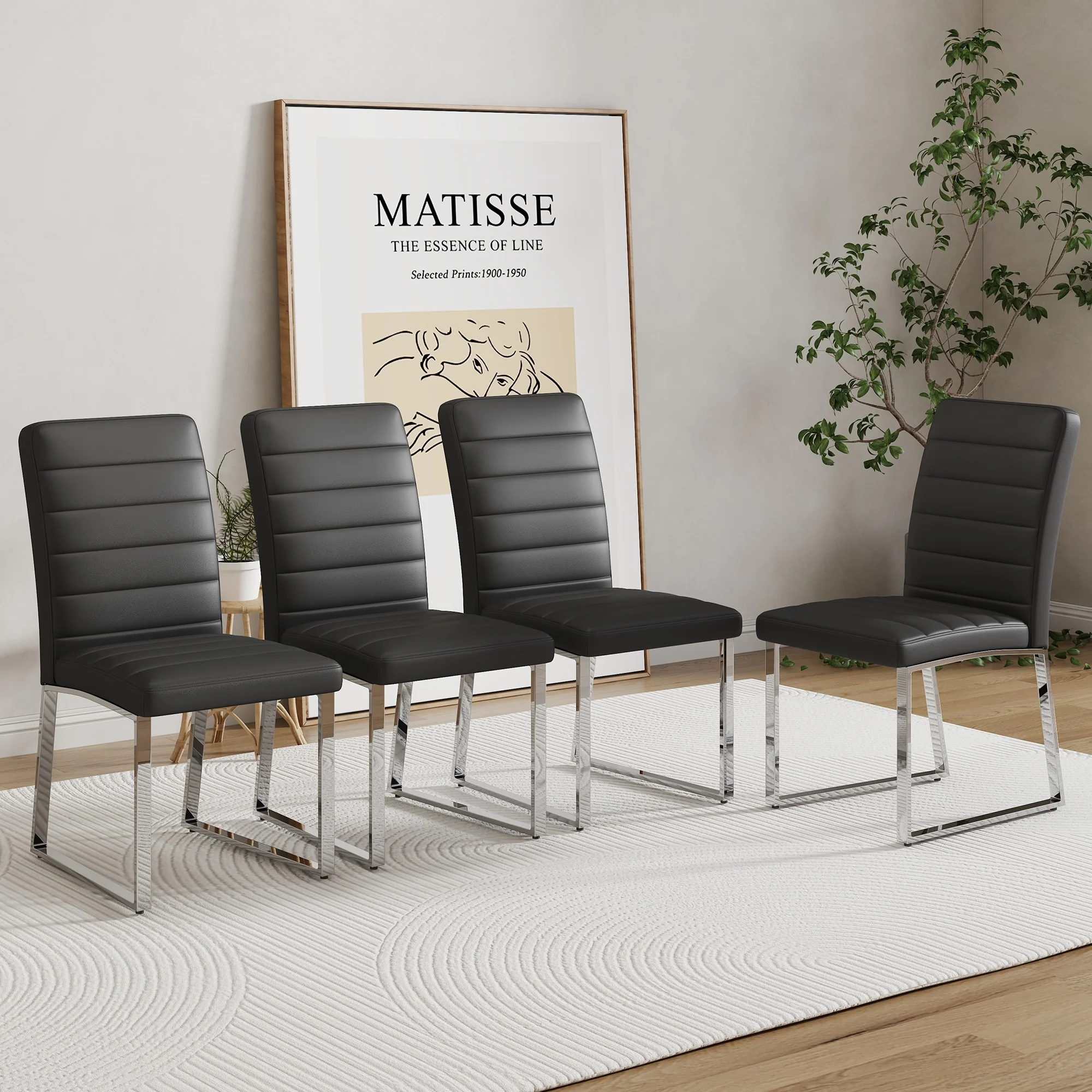 Set Of 2 Dining Chairs