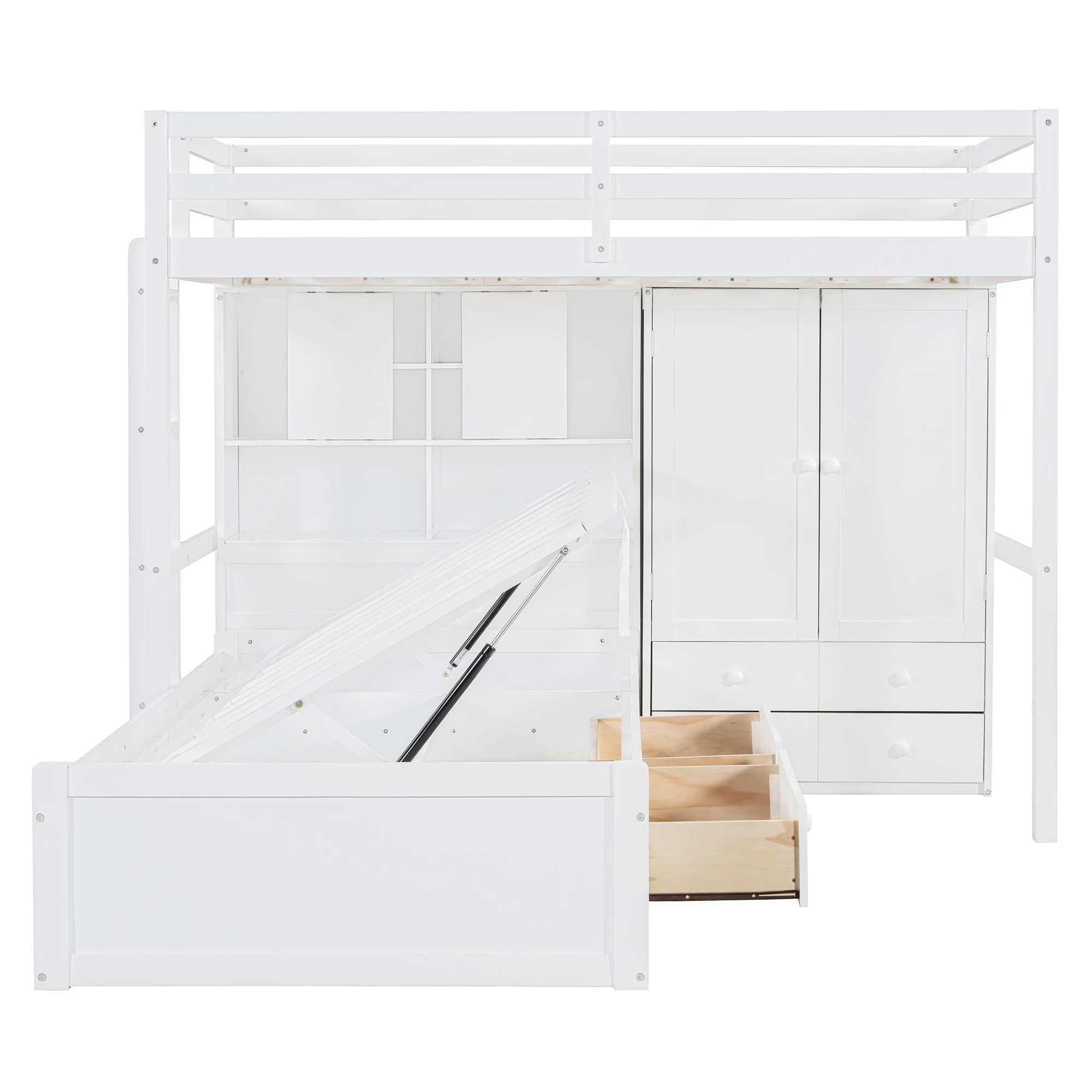 Bunk Bed with Drawers