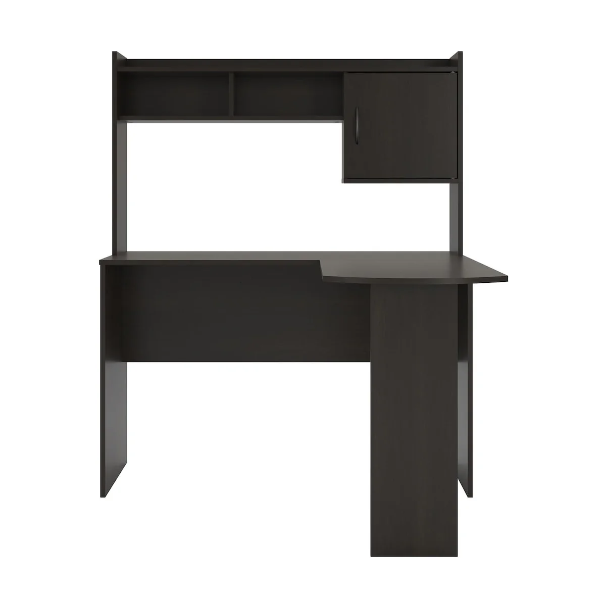 L-Shaped Desk with Hutch