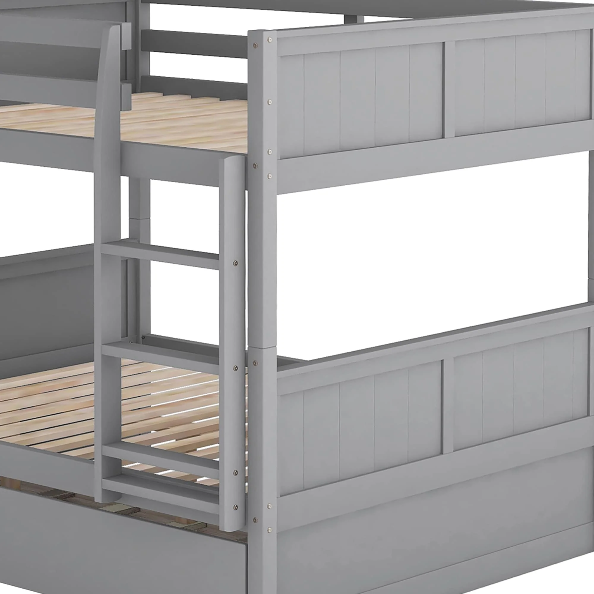 Over Bunk Bed with Trundle