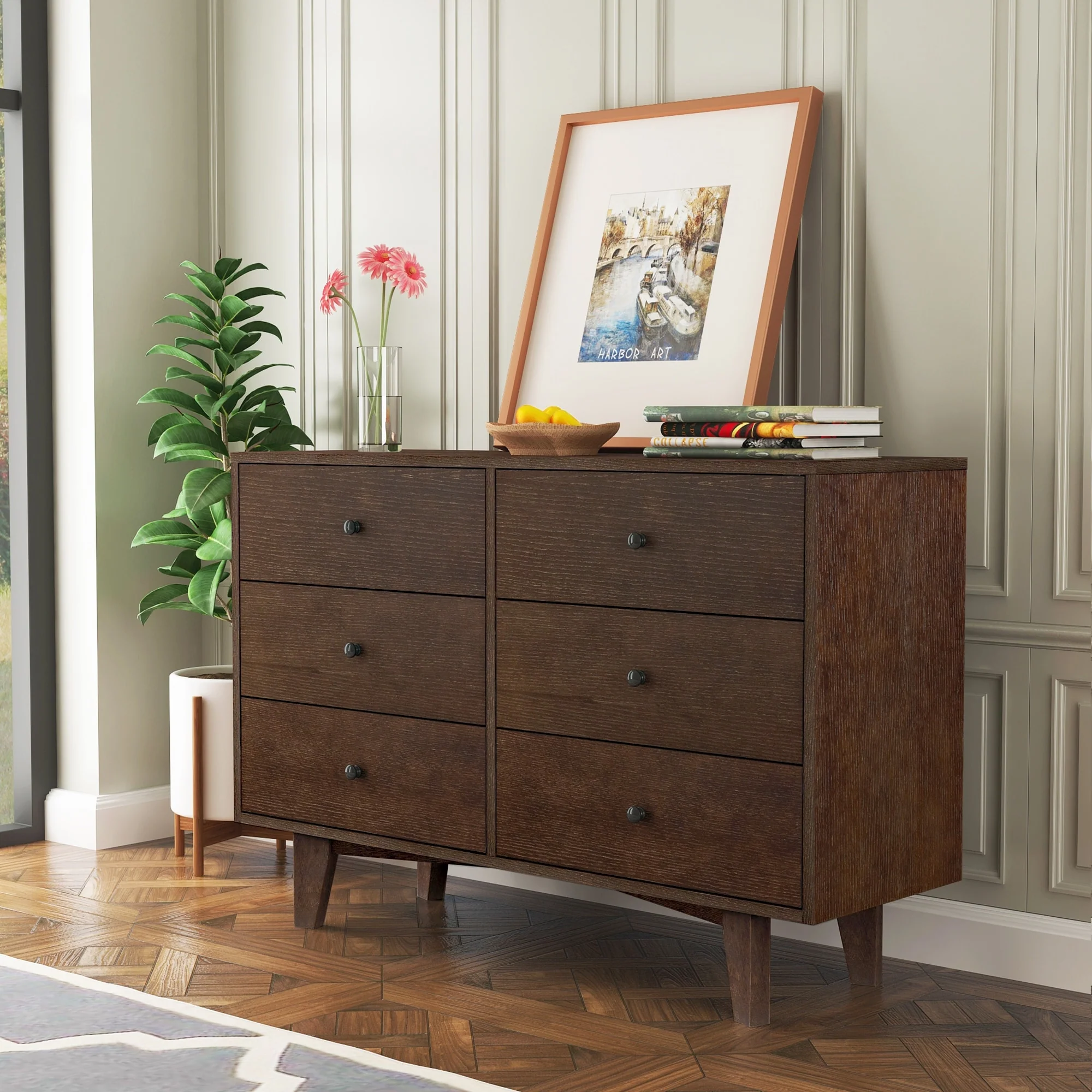 Modern and Practical Birch Cabinet