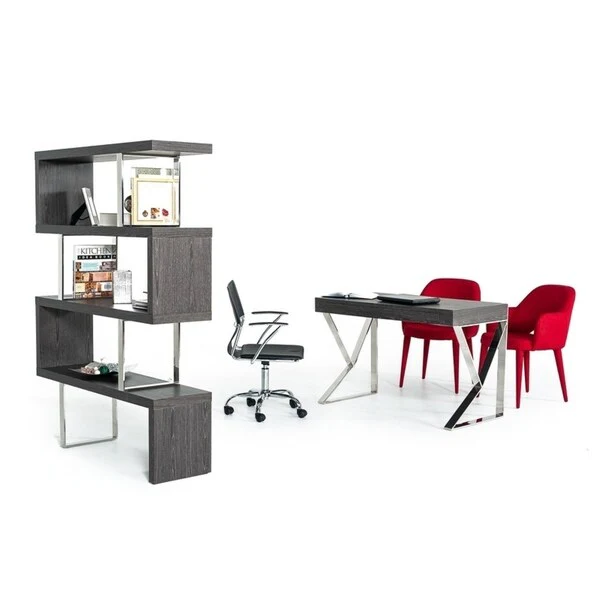 Modrest Ferris Modern Gray Elm Desk