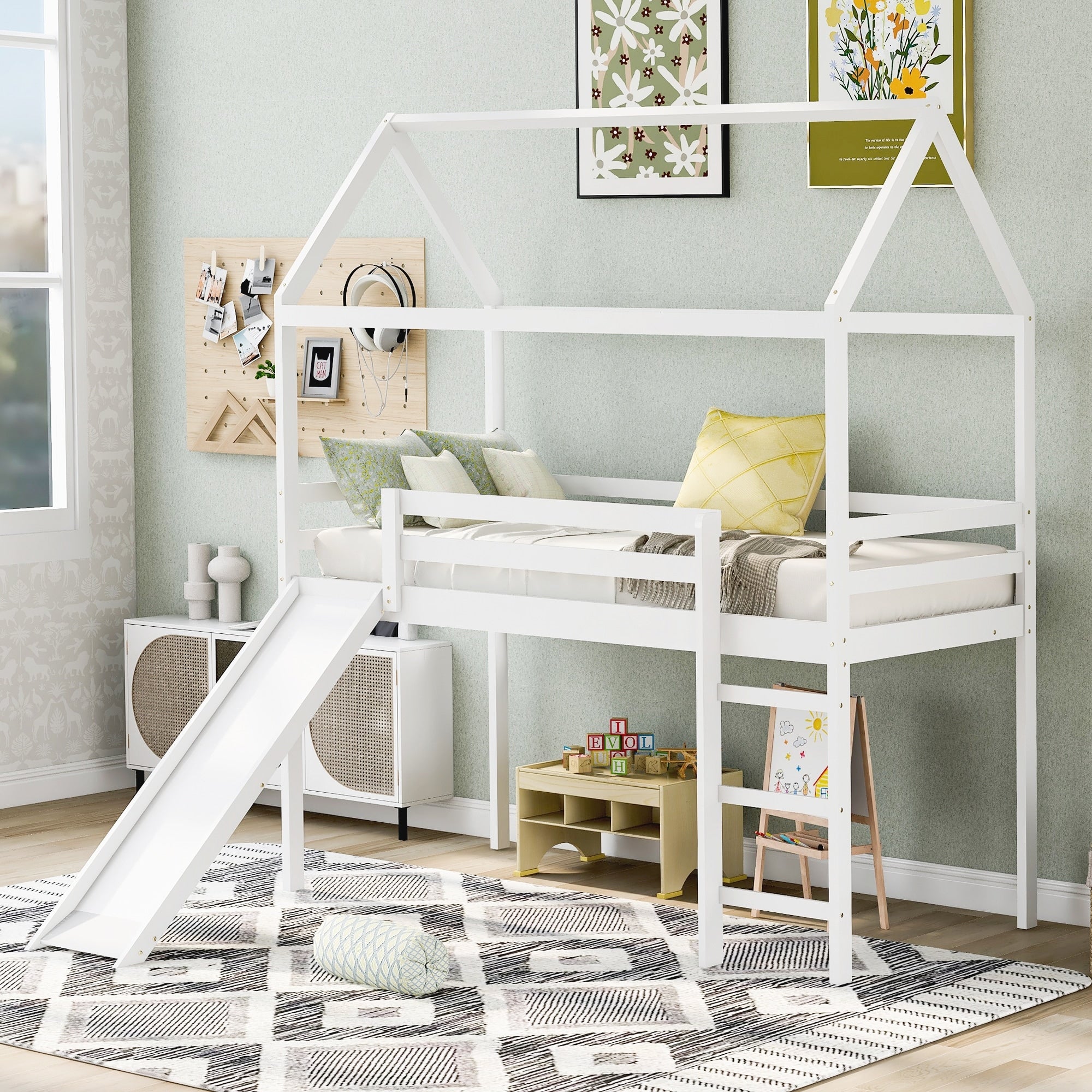 Loft Bed with Slide