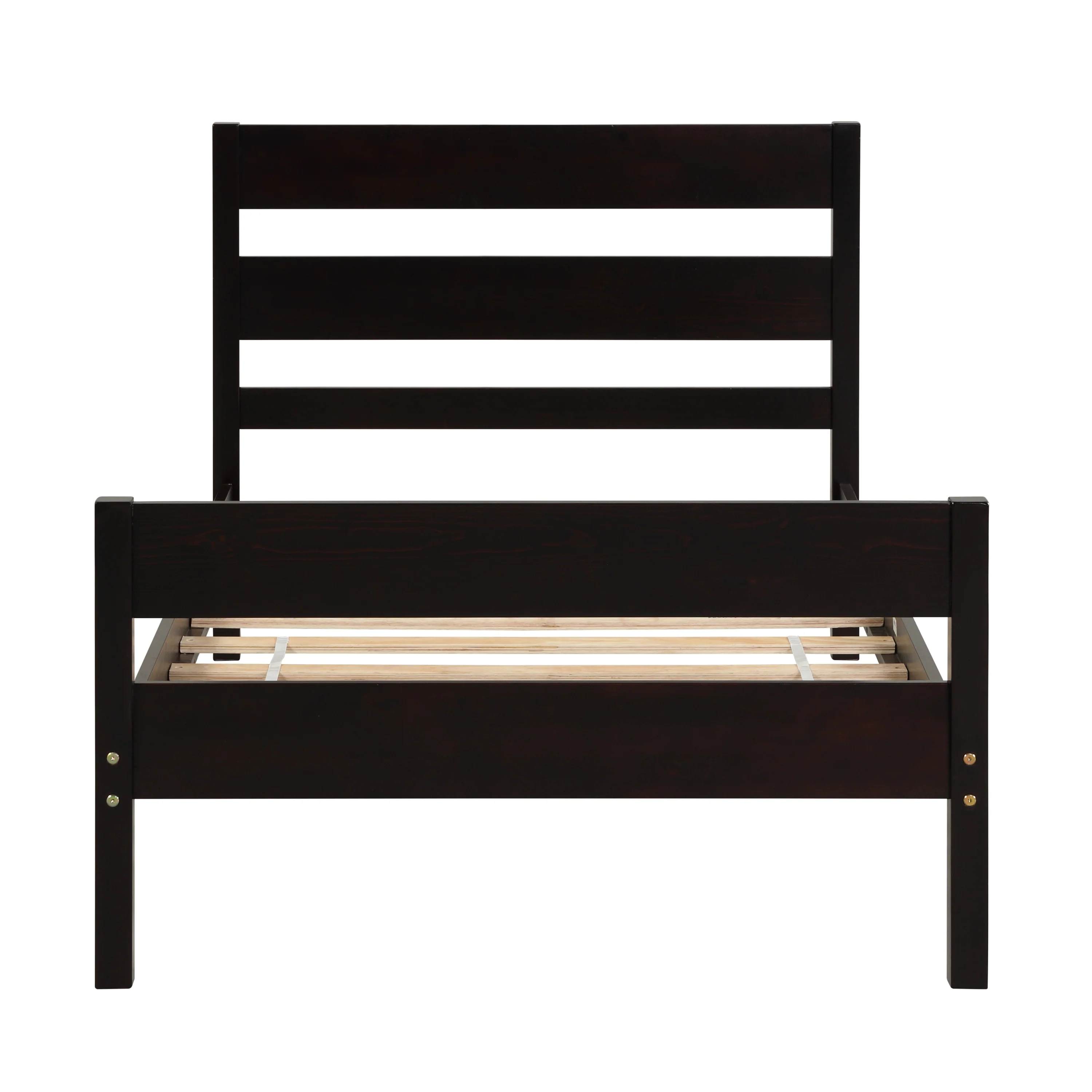 Bed with Headboard and Footboard