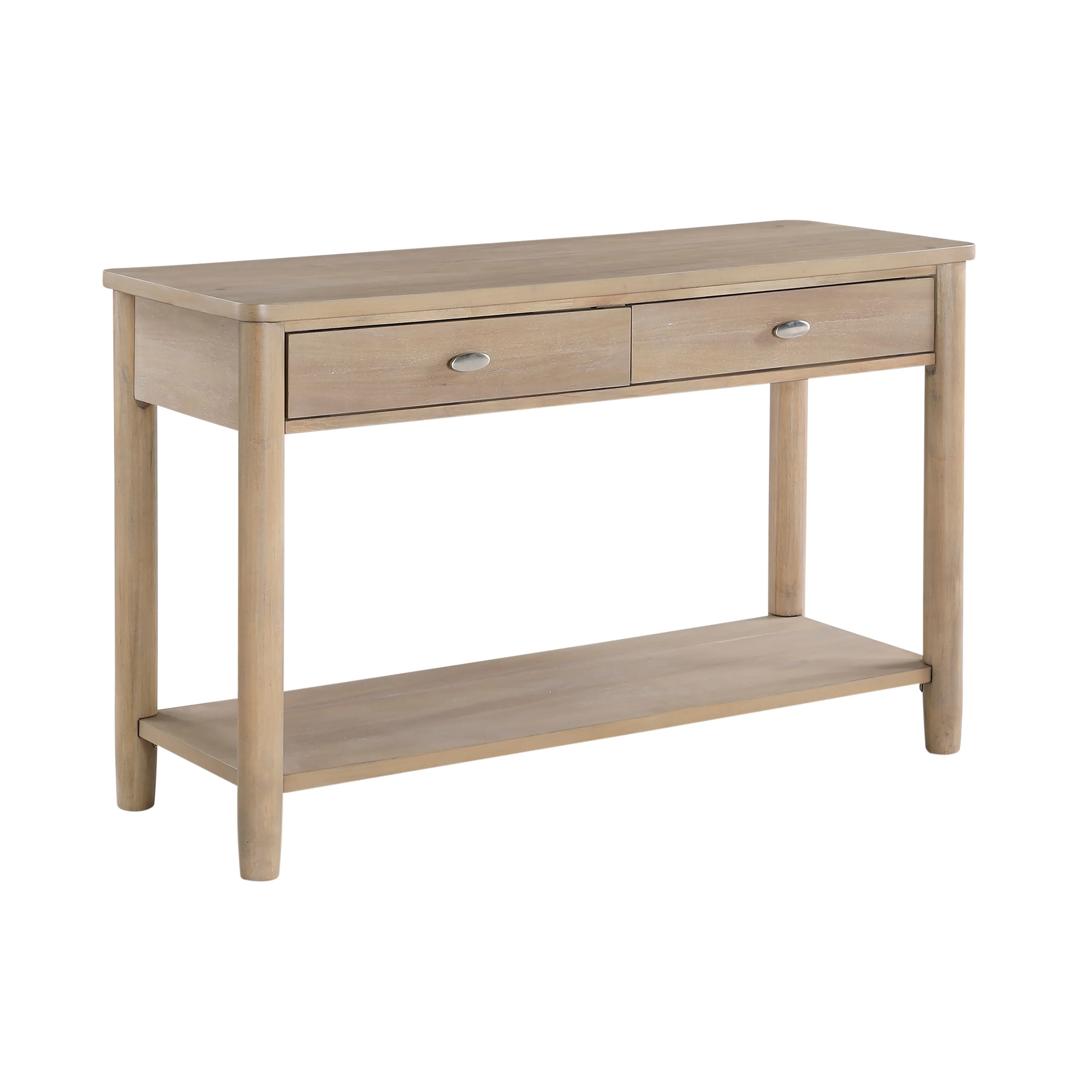 Classic Sofa Table with Two Drawer