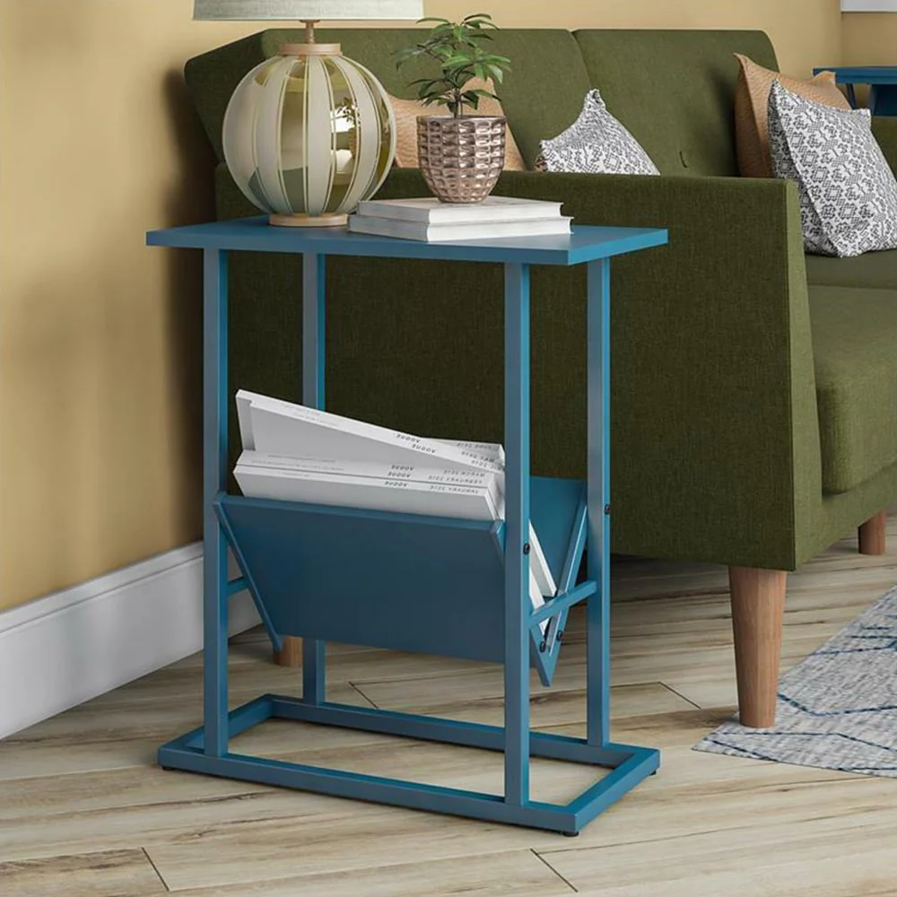 End Table in Blue - 54 x 84