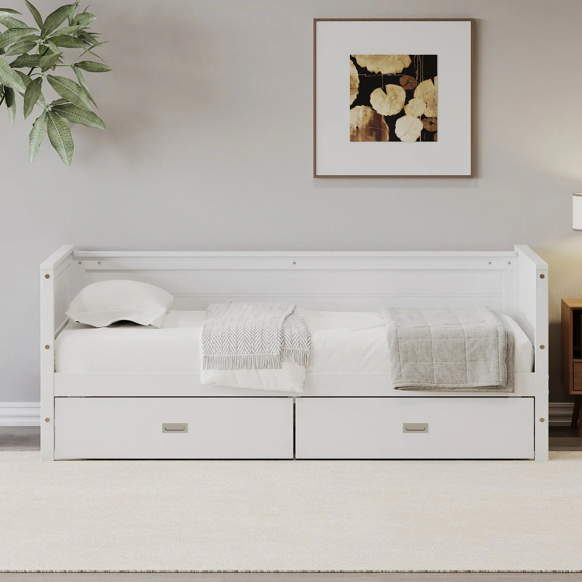 Elegant Twin Size Daybed Sofa Bed
